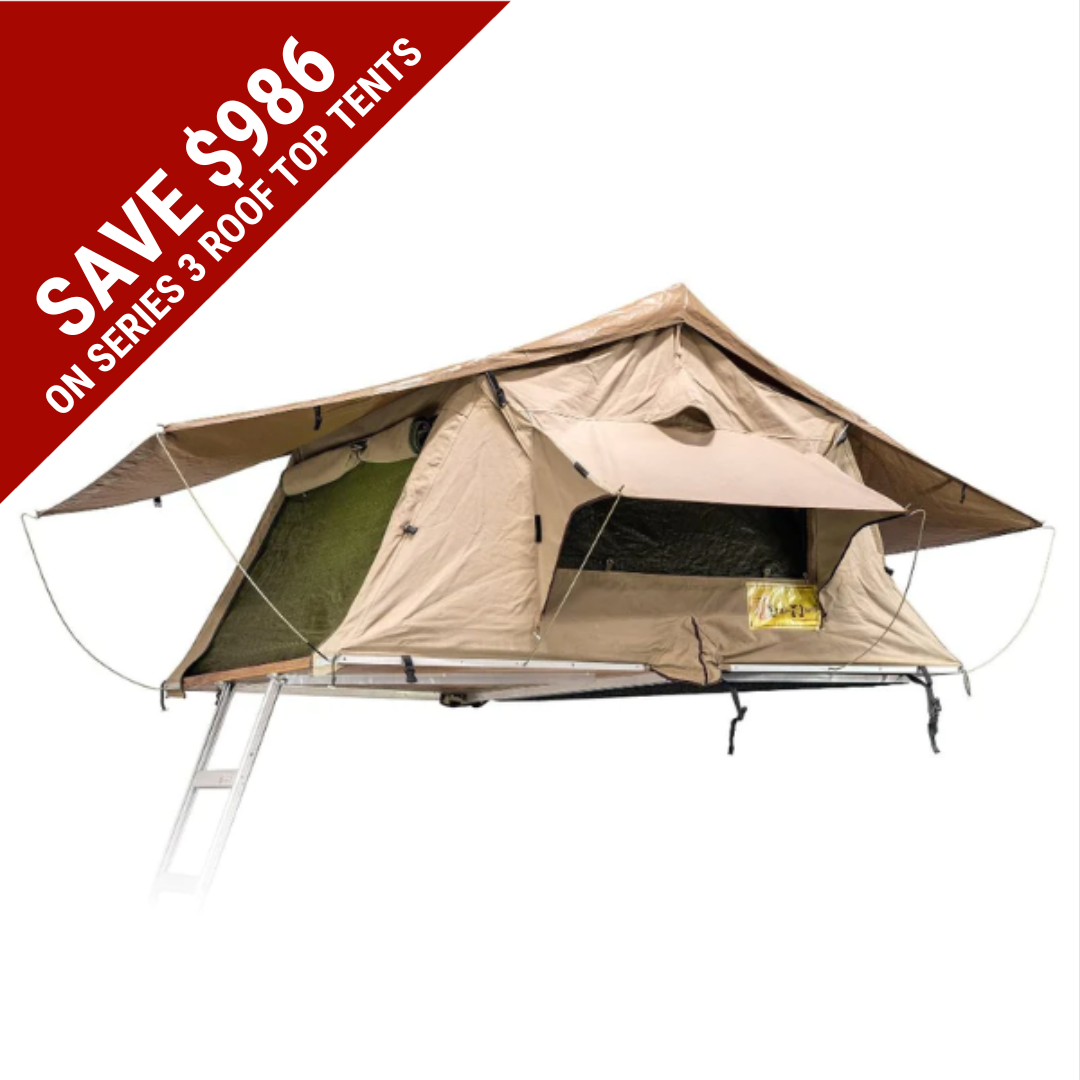 Series 3 Roof Top Tent  Roof Top Tent Eezi-Awn- Overland Kitted