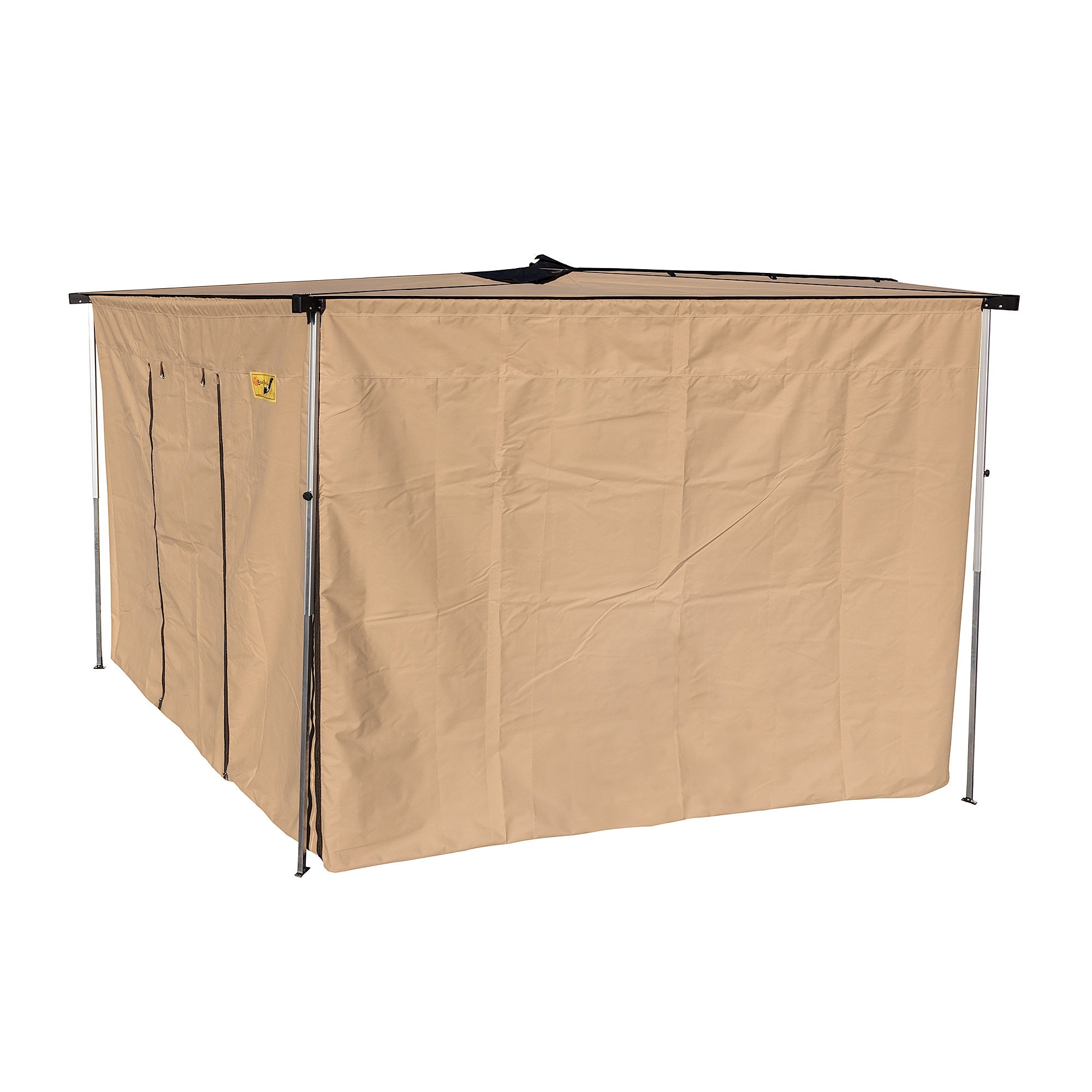 Bat Awning Wall Set Beige Awning Accessories Eezi-Awn- Overland Kitted