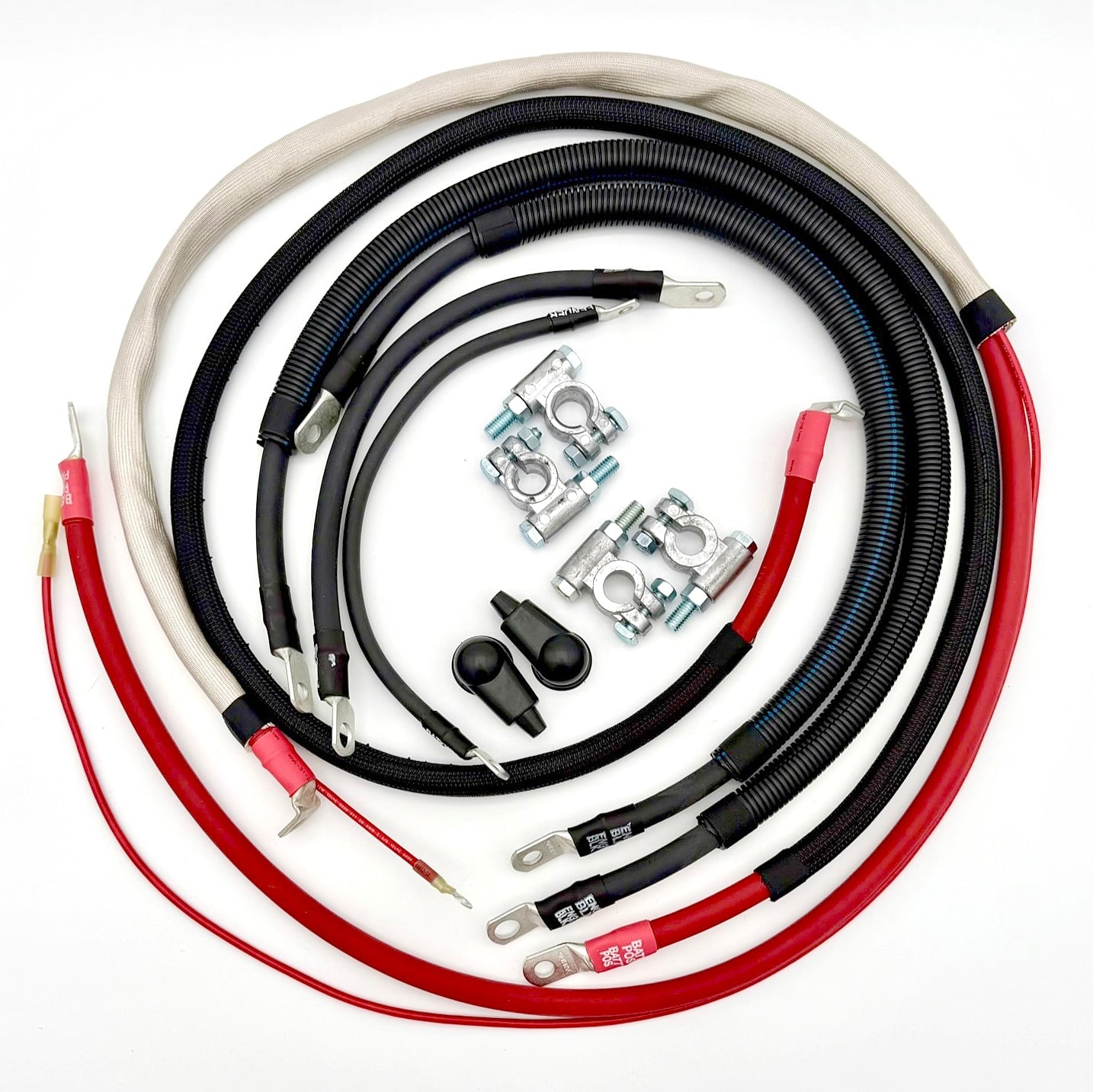Ford Powerstroke 6.4 Diesel - F250/F350 Battery Cable Kit (2008-2010)