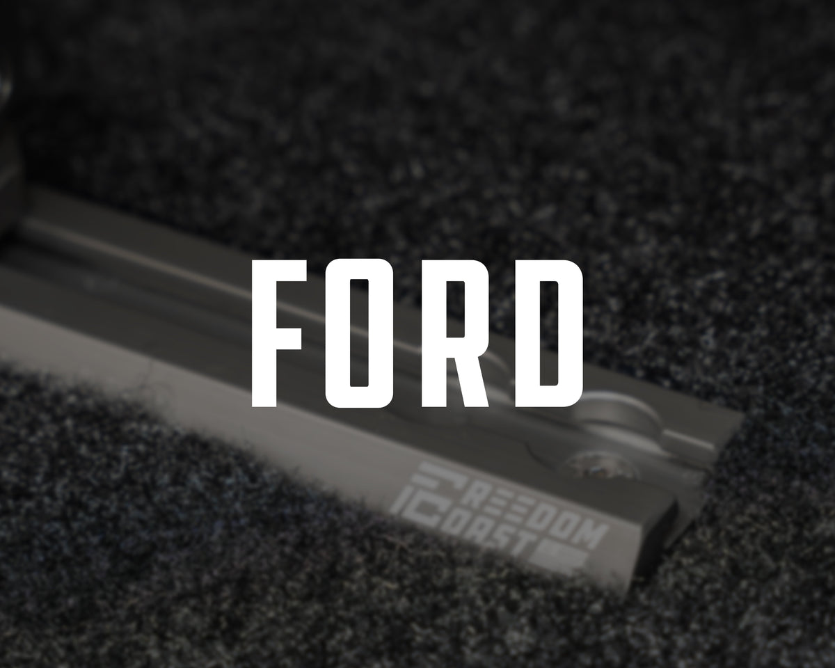 Freedom Track bed rail for Ford trucks, title card
