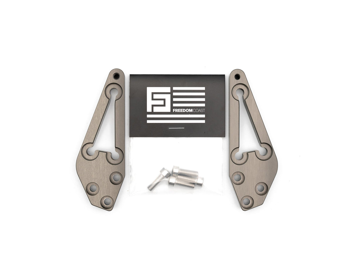 Pair of MODmount arms with M5 bolts and Freedom Coast packaging
