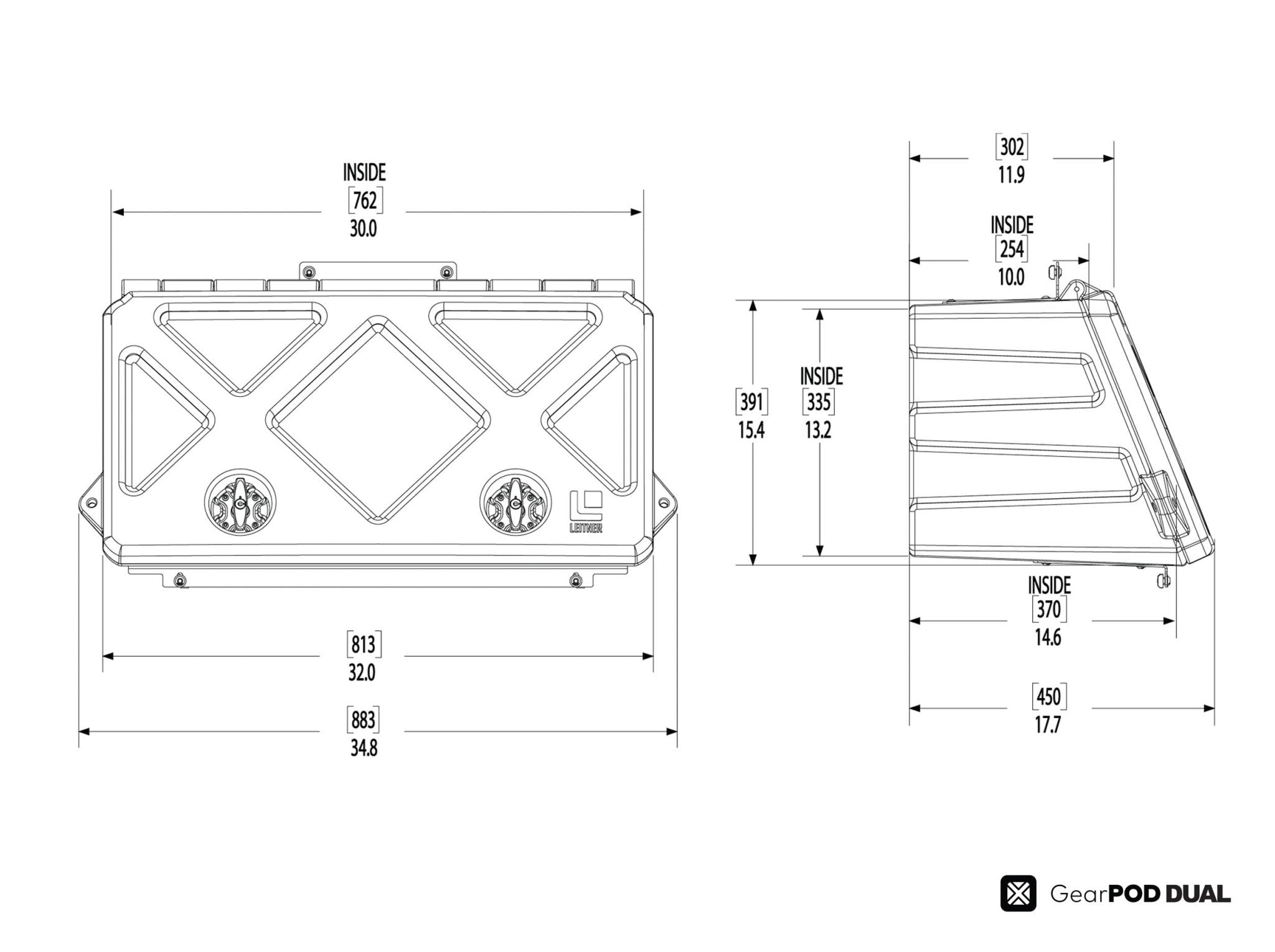 GearPOD DUAL - Leitner Designs