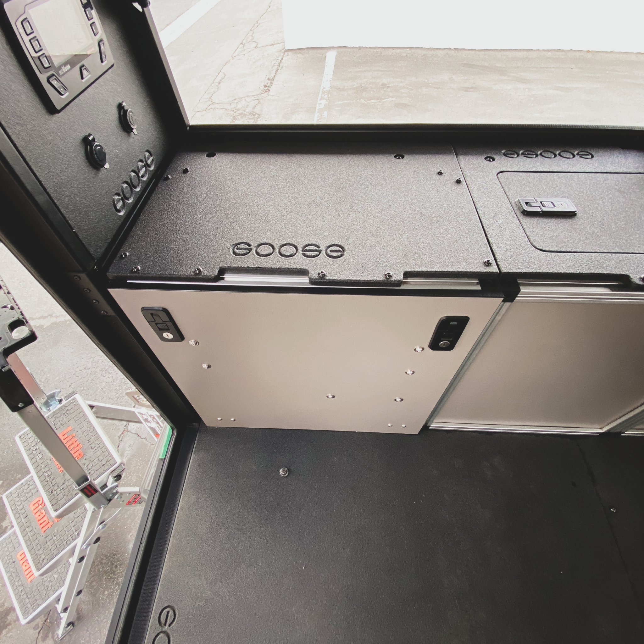 Alu-Cab Canopy Camper V2 - Chevy Colorado/GMC Canyon 2015-2022 2nd Gen. - Rear Power Management Module - 5' Bed Camper Goose Gear- Overland Kitted