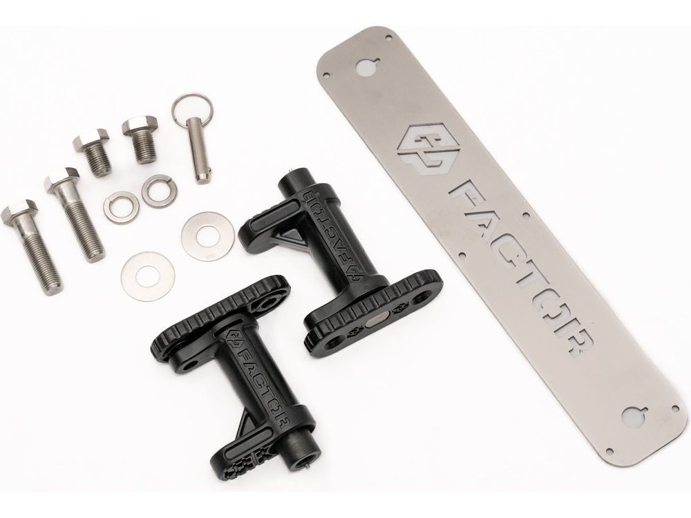 GP Maxtrax Universal Latch Kit Black Vehicle Mounting Bracket GP Factor- Overland Kitted