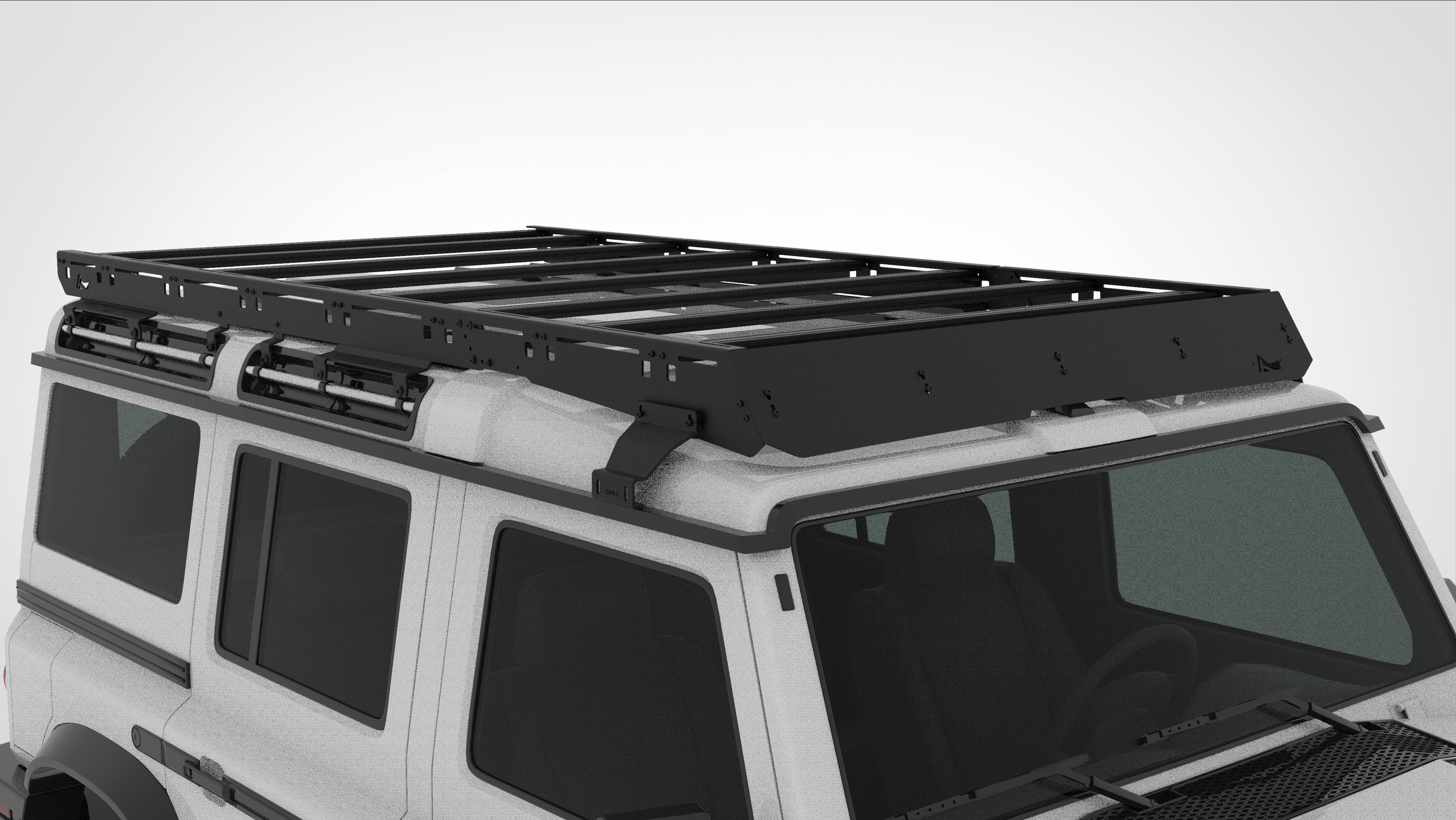 Modular Roof Rack For The Ineos Grenadier