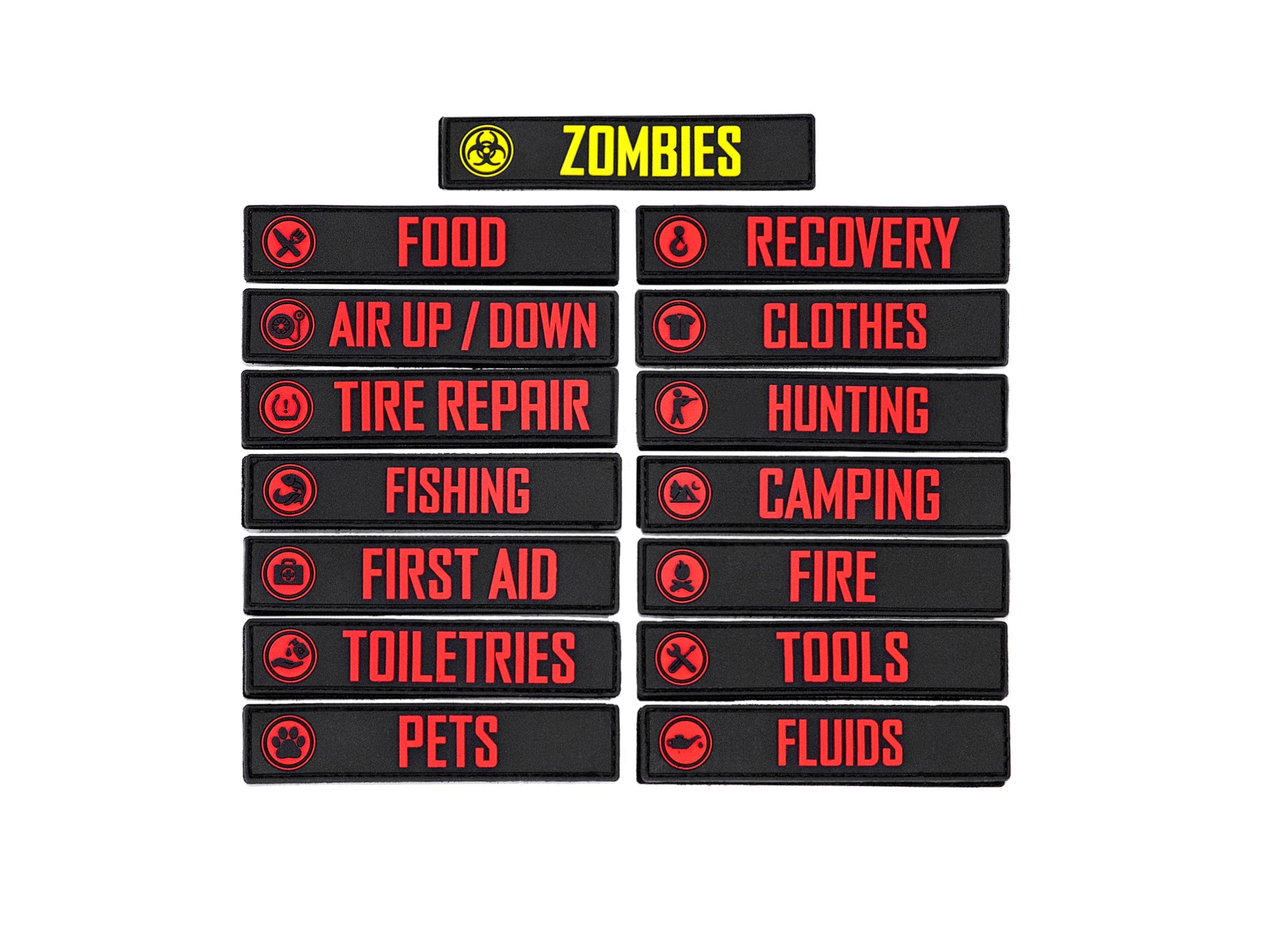 PATCHES FOR GEARBAG