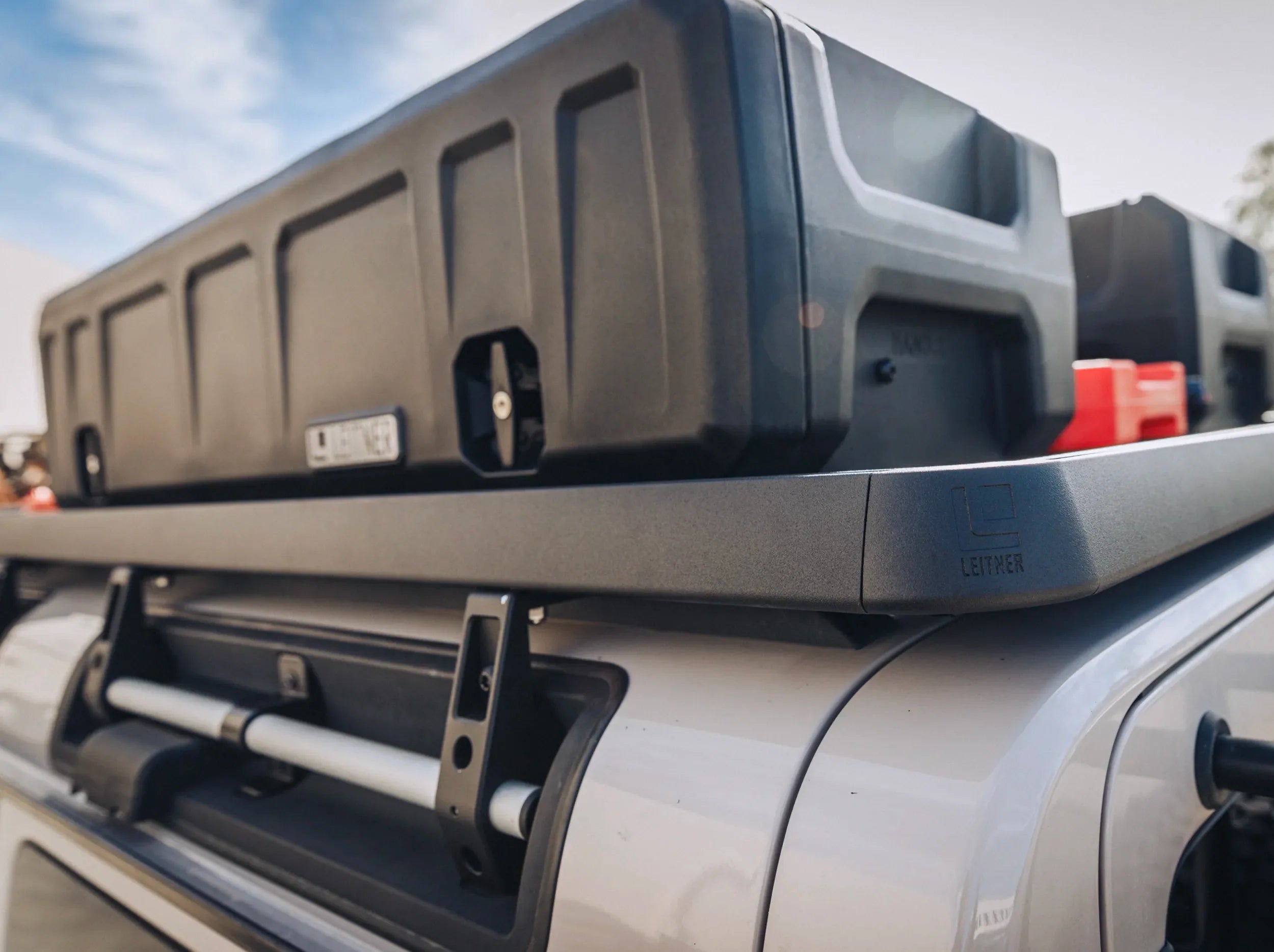 GEARPOD ROOF MOUNTED ON ACS ROOF RACK