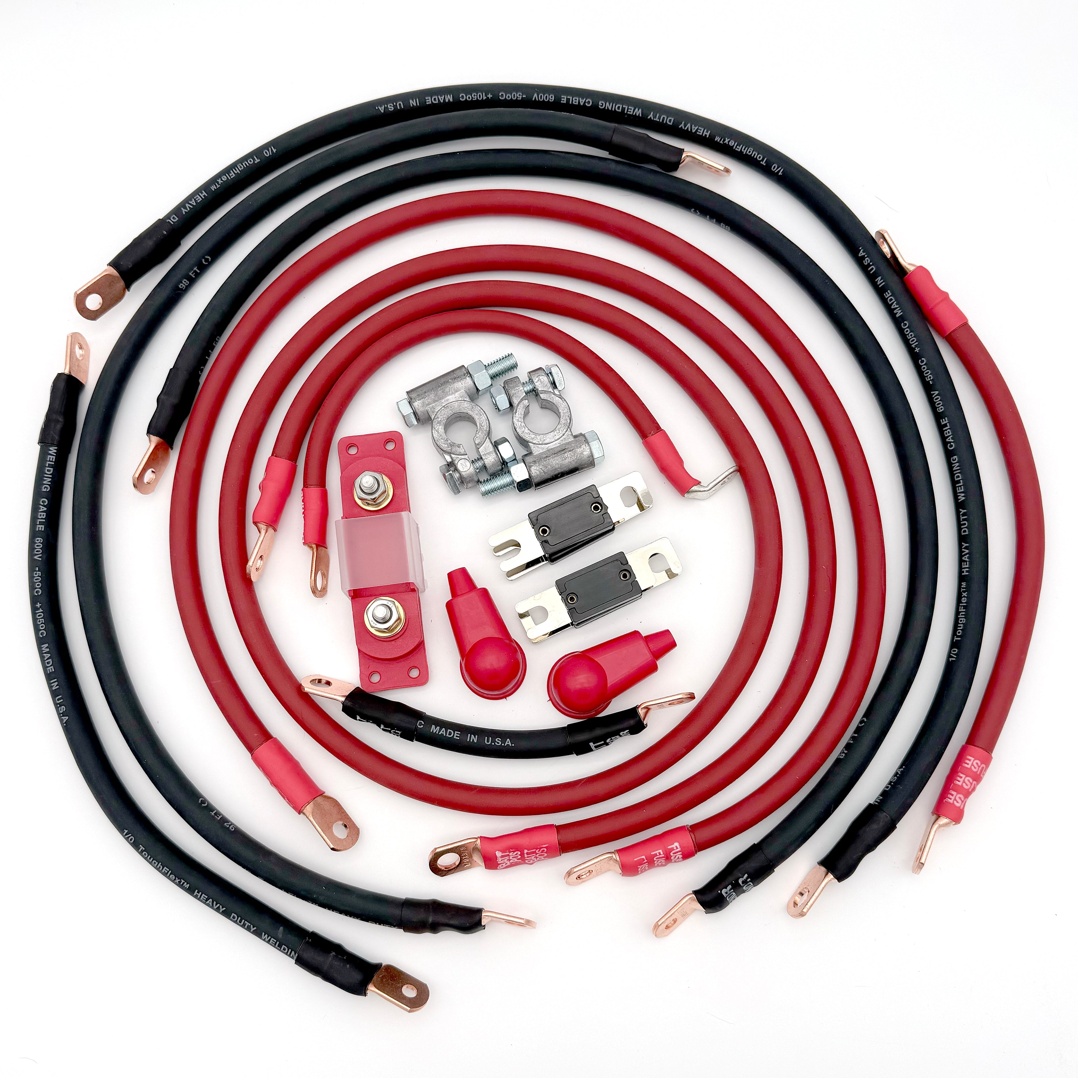 Jeep Gladiator JT Big 7 Battery Cable Kit (2020 - 2024)