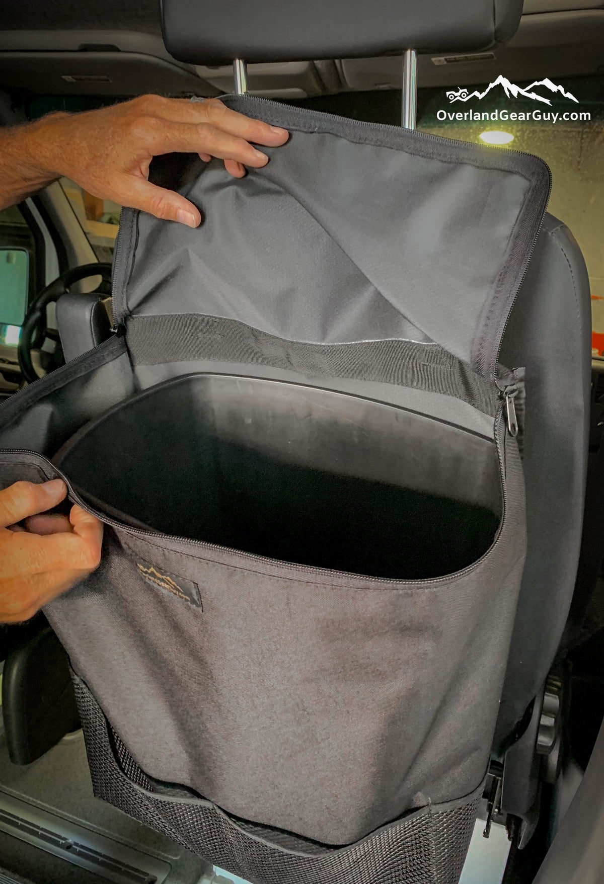 Large Headrest Trash Bag - Fits 7.5 Gal Bin