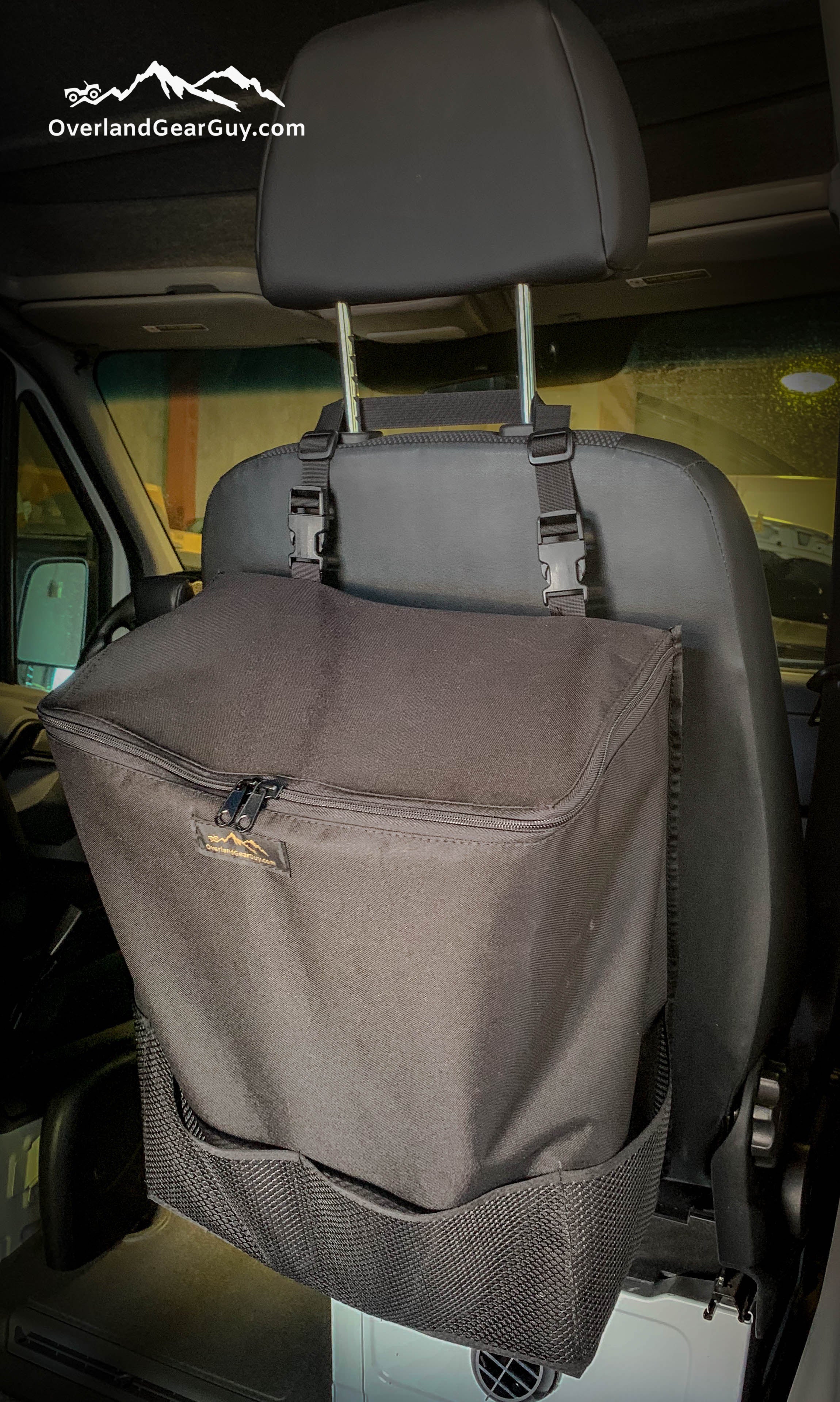 Large Headrest Trash Bag - Fits 7.5 Gal Bin
