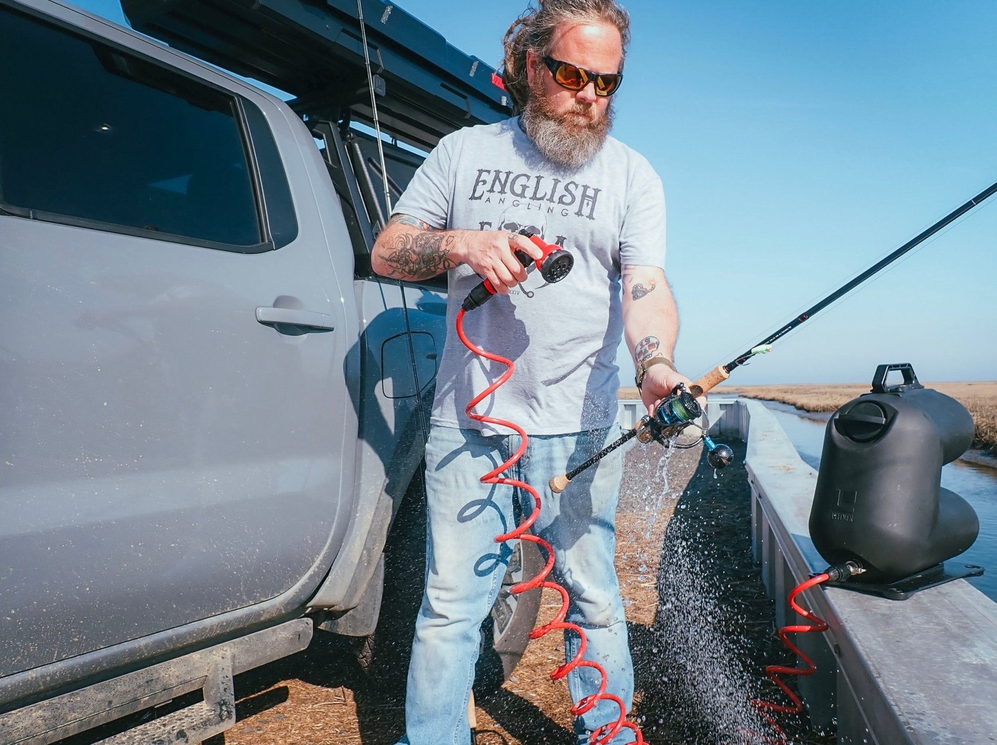 HydroPOD CARRY Portable Shower Kit - Leitner Designs