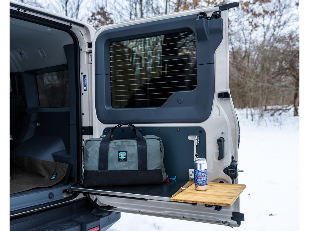 Ineos Grenadier V2 Folding Tailgate Table - Flat Backer