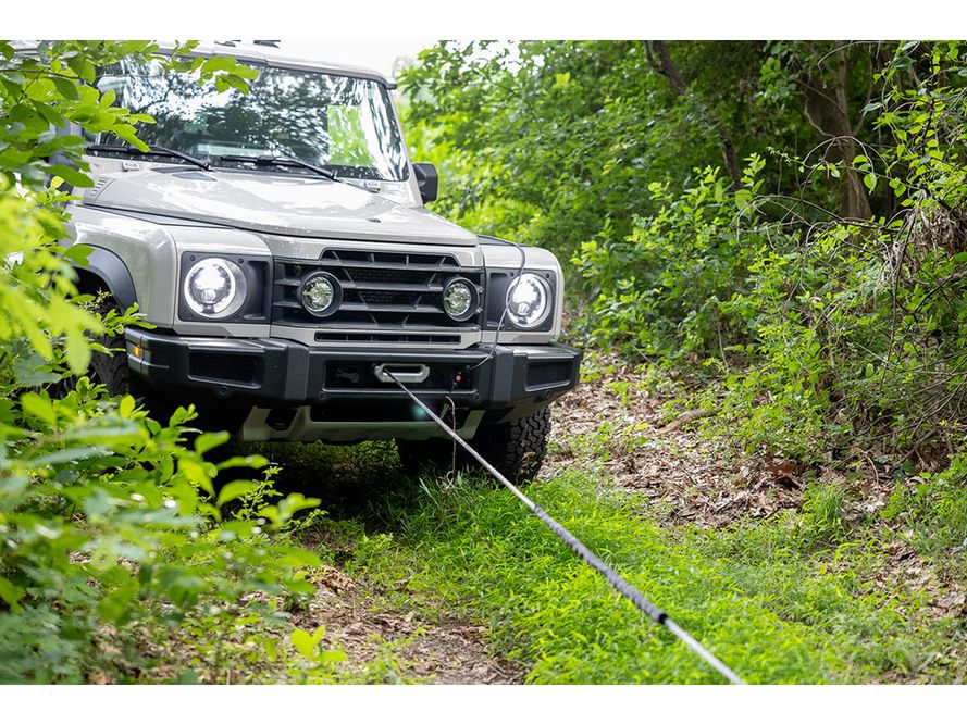 GP Factor Ineos Grenadier & Quartermaster V2 Hidden 12.5K Winch Kit - Synthetic Line
