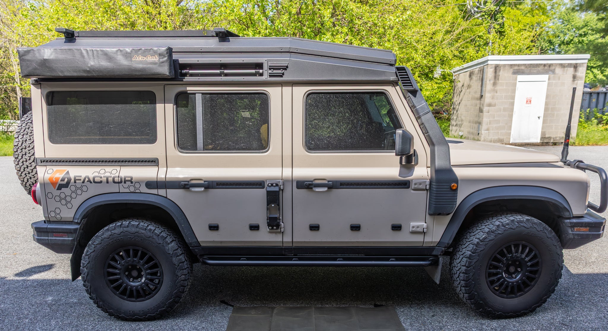 GP Factor Ineos Grenadier Rock Slider Kit (2023+ Station Wagons)