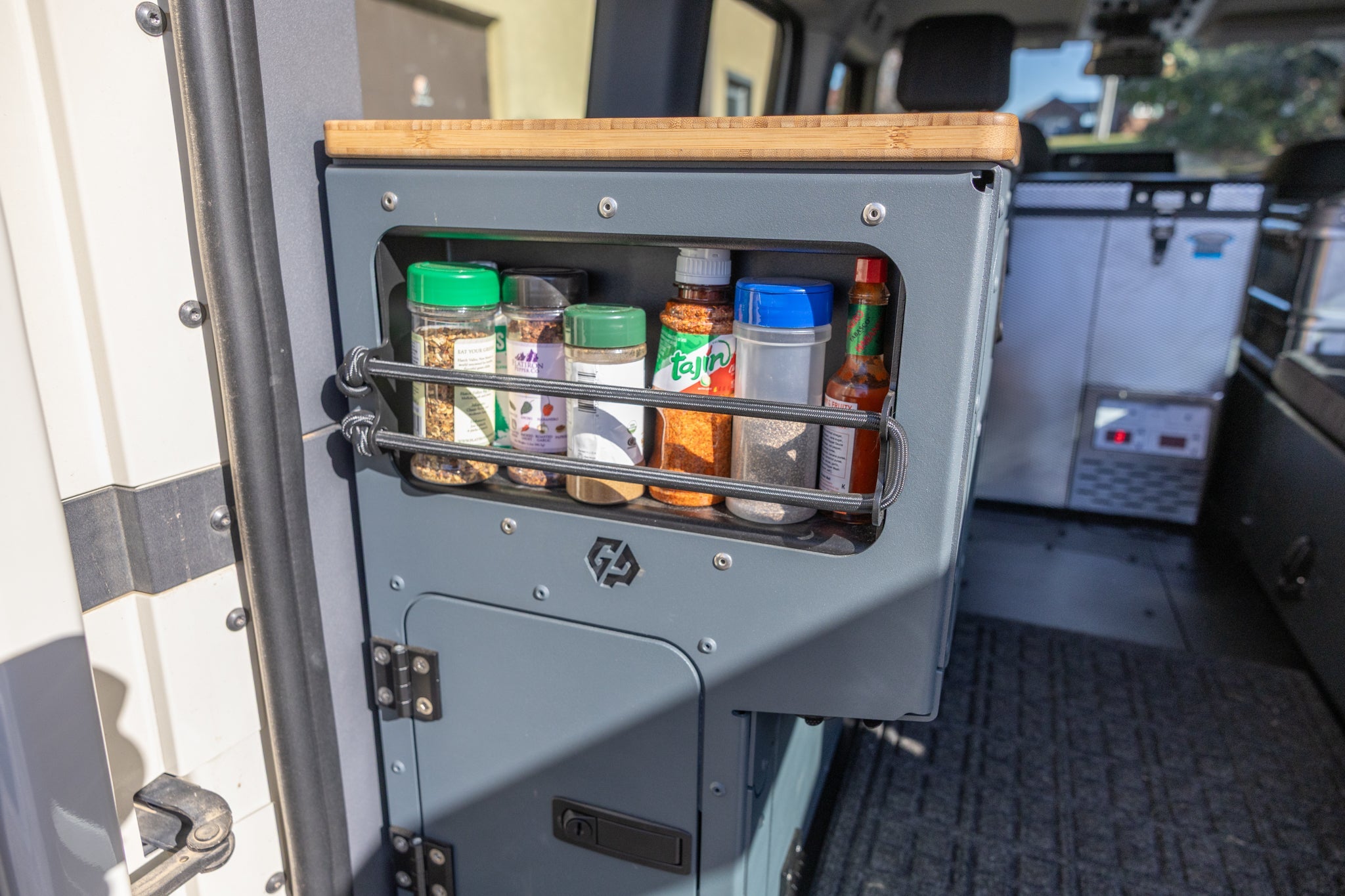 Ineos Grenadier Full Camper Interior Kitchen, Couch Module, & Full Floor