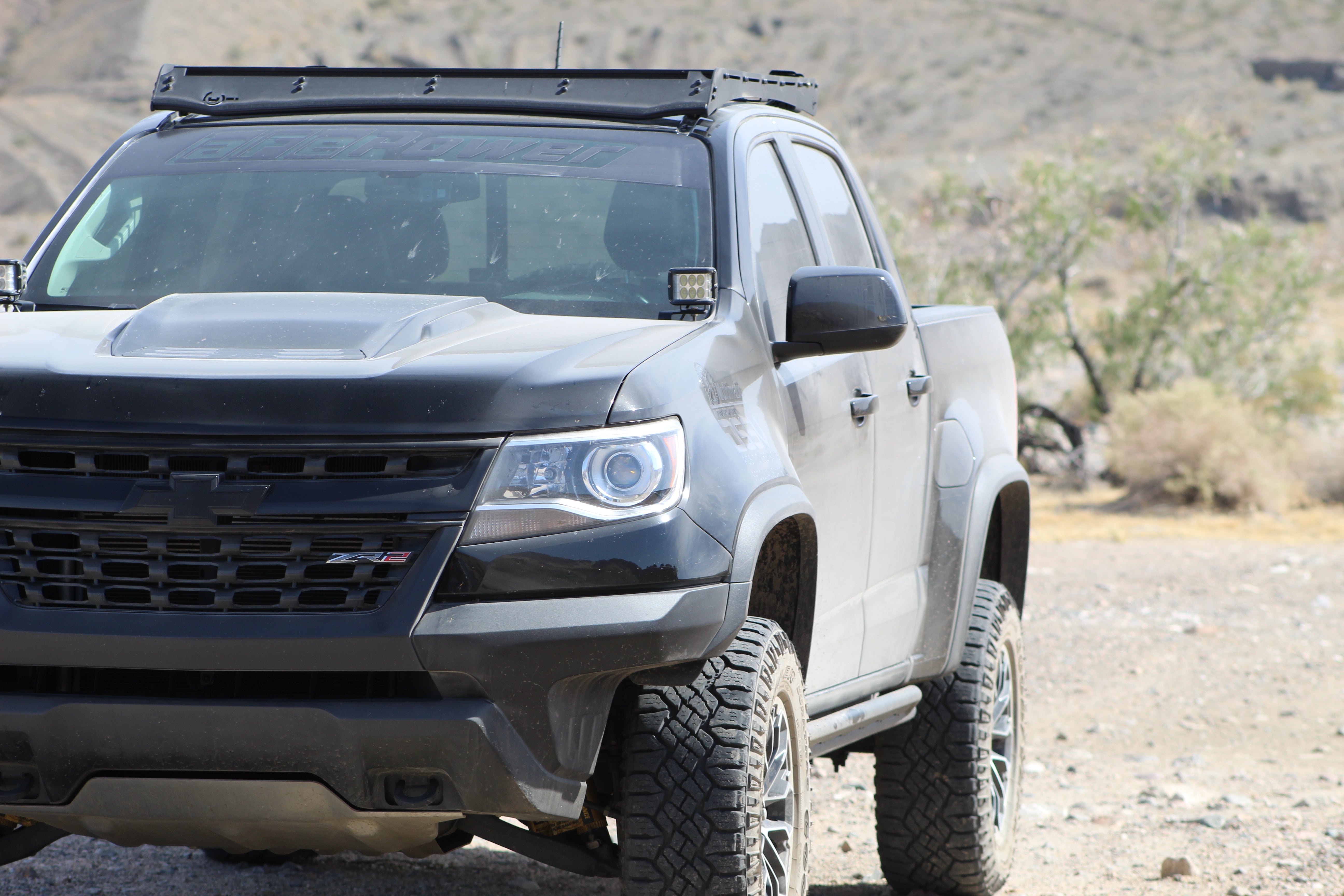 Low Profile Ditch Light Brackets Kit For 2015-2022 Chevy Colorado/Canyon