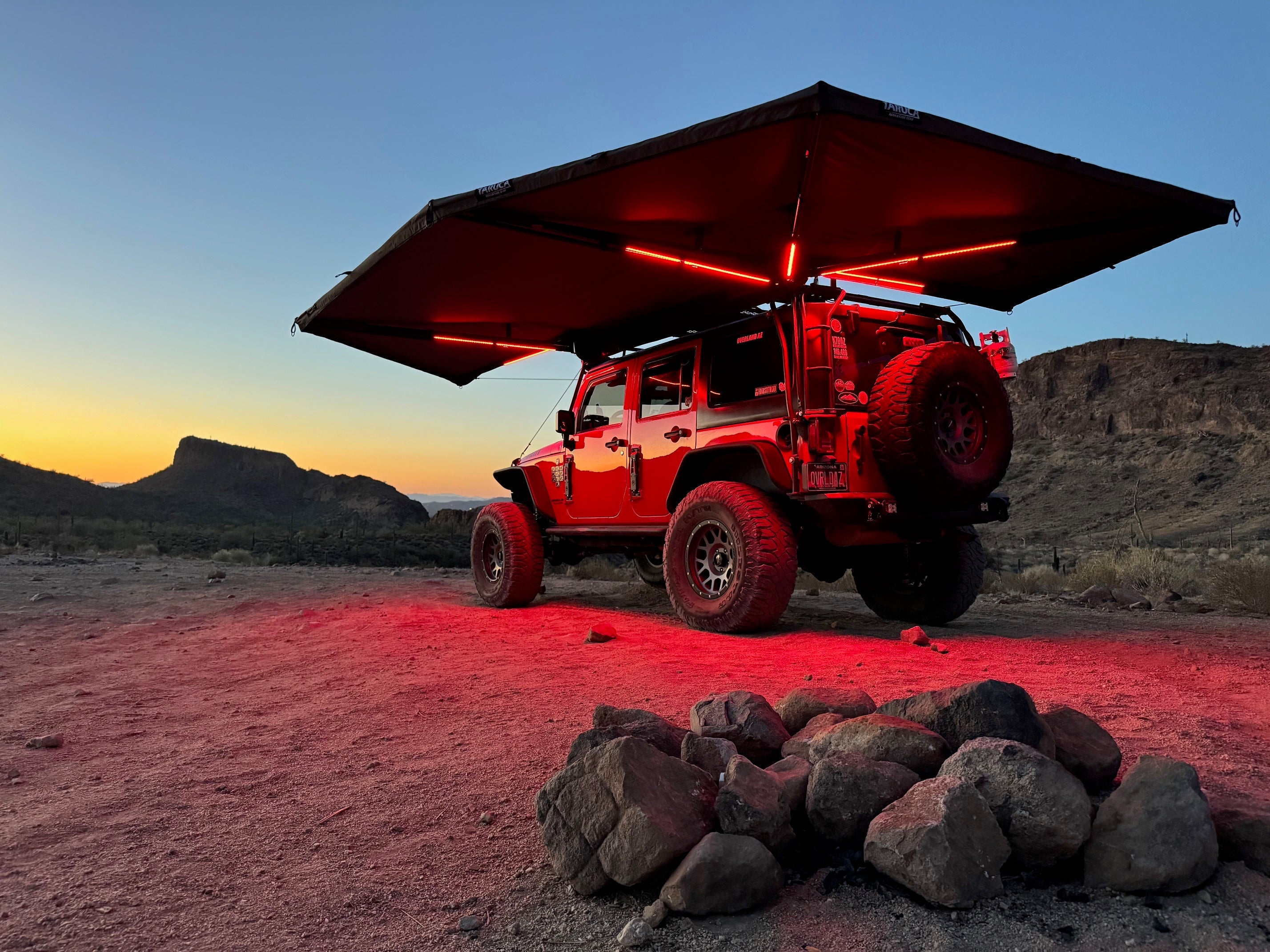 Taruca Rogue 270+ XC Awning LHS