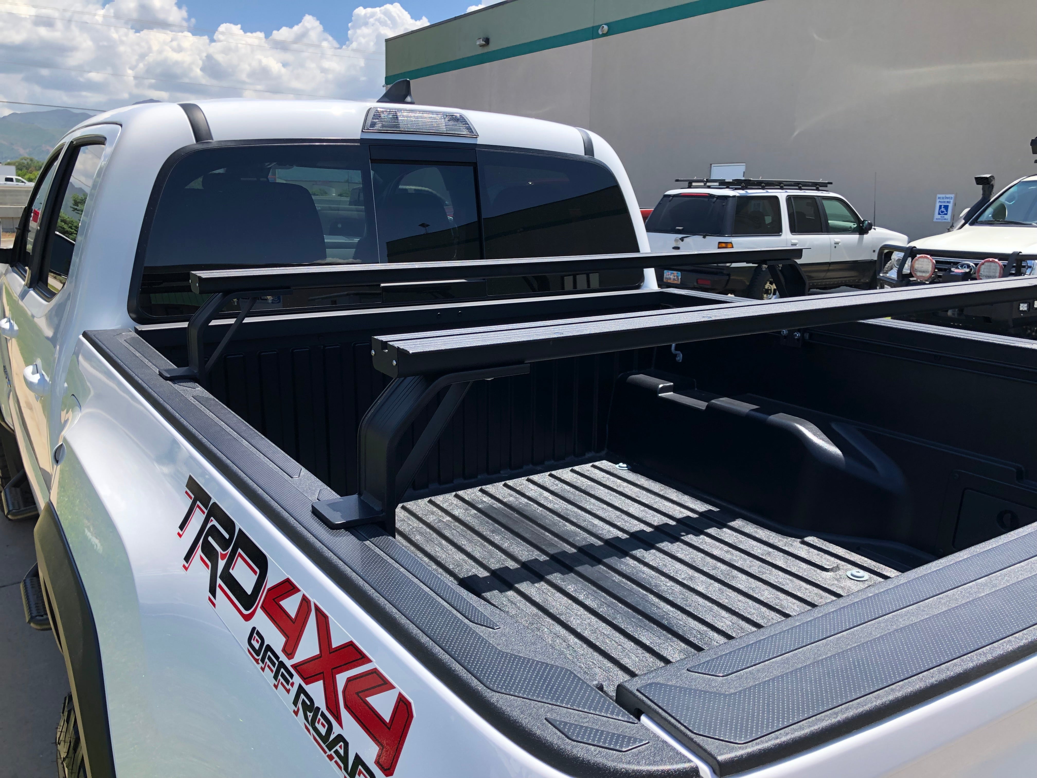 Toyota Tacoma K9 Bed Rail Load Bar Kit  Load Bar Eezi-Awn- Overland Kitted