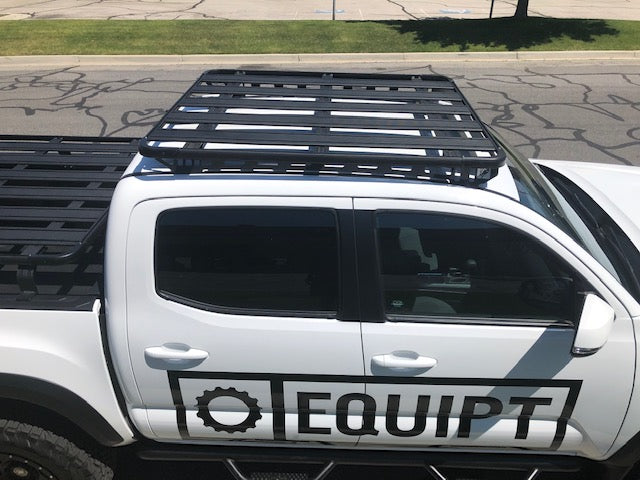 Toyota Tacoma 3rd Gen Spine Cab Rack Kit  Roof Rack Eezi-Awn- Overland Kitted