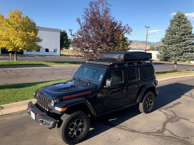 Jeep Wrangler JL K9 Roof Rack Kit  Roof Rack Eezi-Awn- Overland Kitted