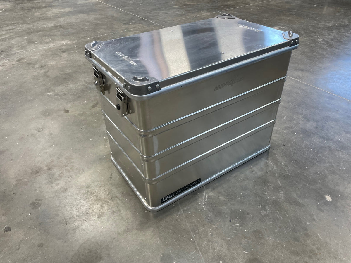 124L Aluminum Case  Storage Cases AluBox- Overland Kitted