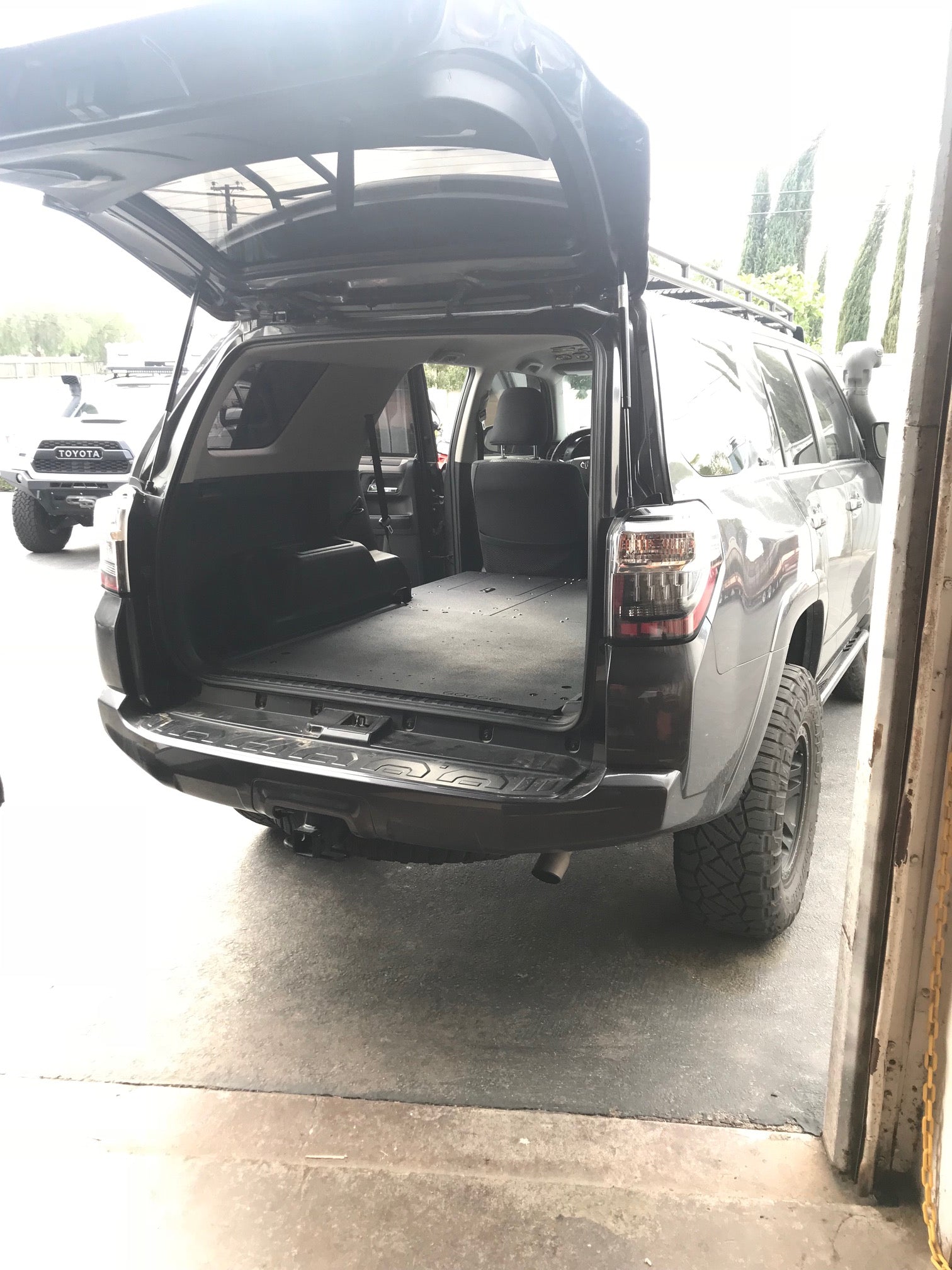 Toyota 4Runner 2010-2024 5th Gen. - Second Row Seat Delete Plate System Seat Delete Plate System Goose Gear- Overland Kitted