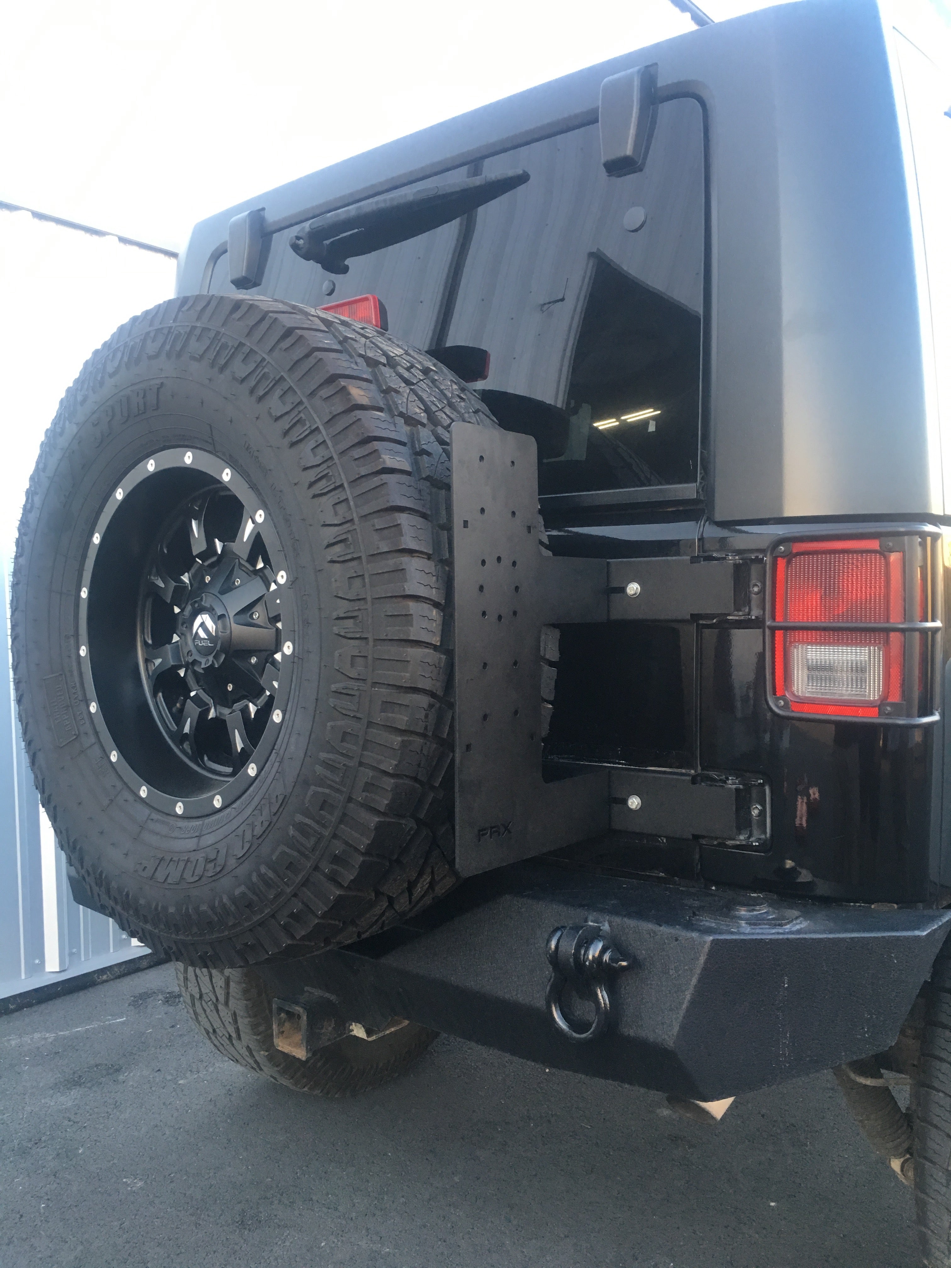 Jeep Jk Tailgate Mount  Mounting Kit RotopaX- Overland Kitted