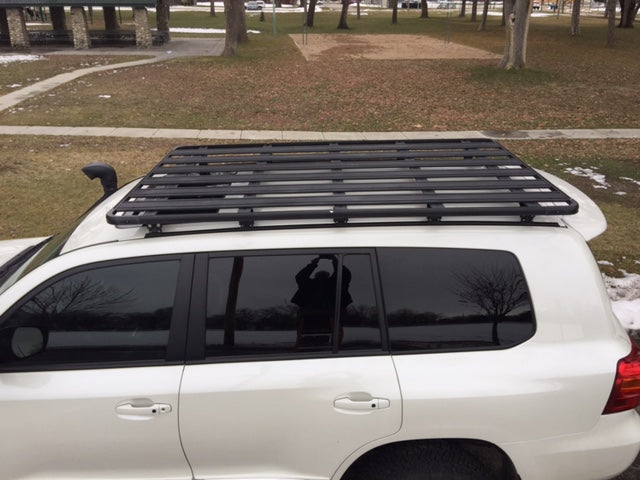 Toyota Land Cruiser 200 Series K9 Roof Rack Kit  Roof Rack Eezi-Awn- Overland Kitted