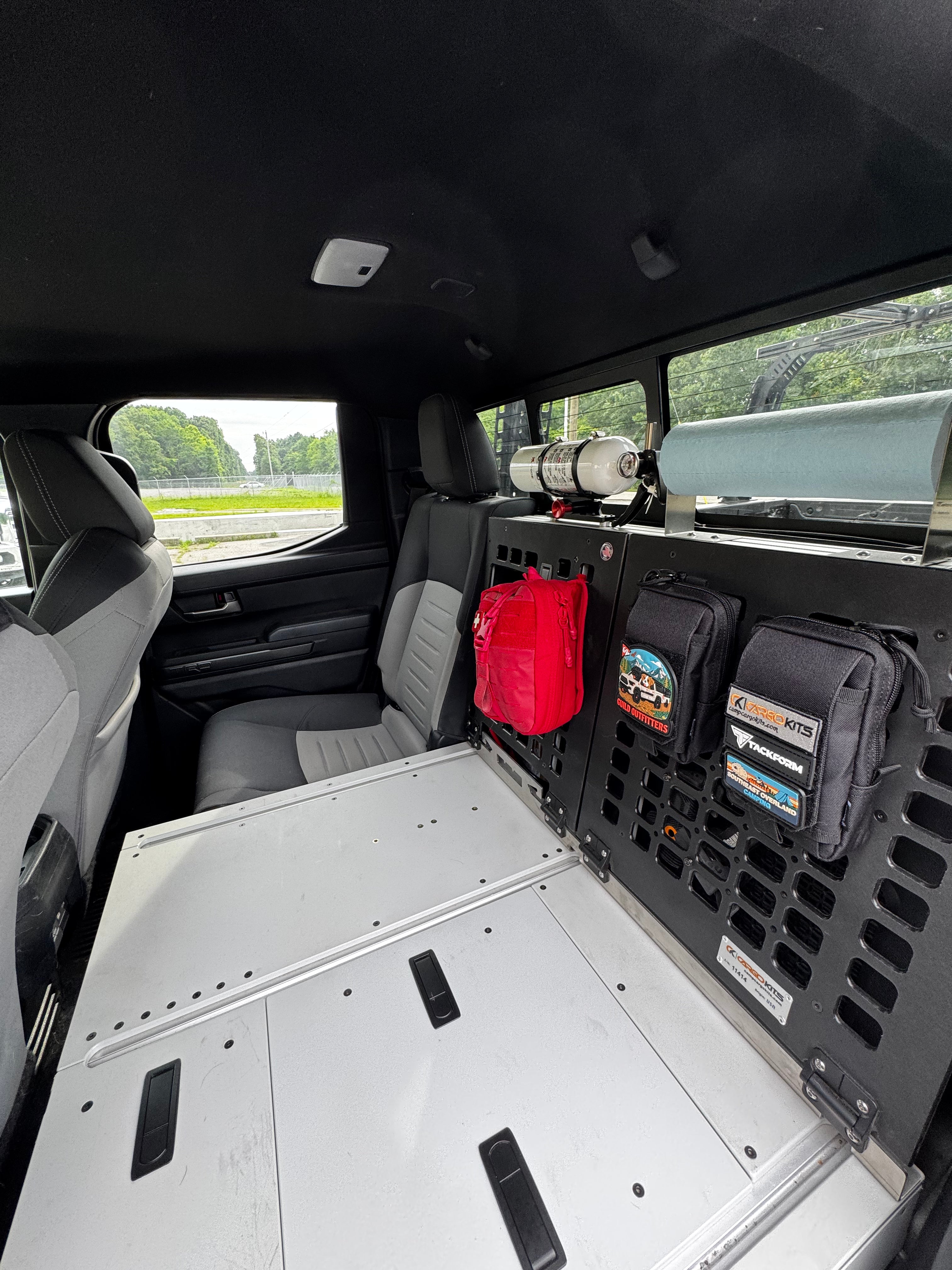 CargoKits Rear Wall MOLLE Panel — Toyota Tacoma 4th Gen.