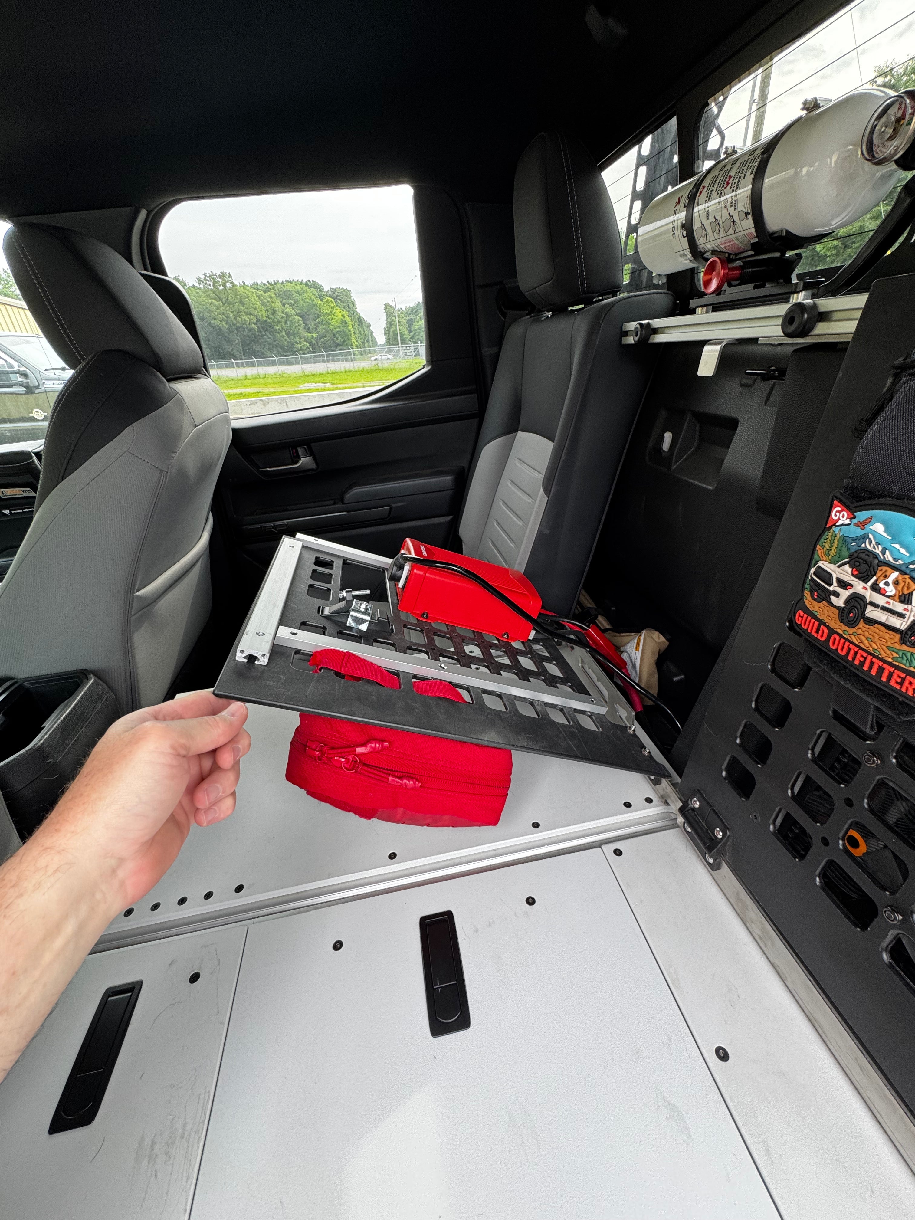 CargoKits Rear Wall MOLLE Panel — Toyota Tacoma 4th Gen.