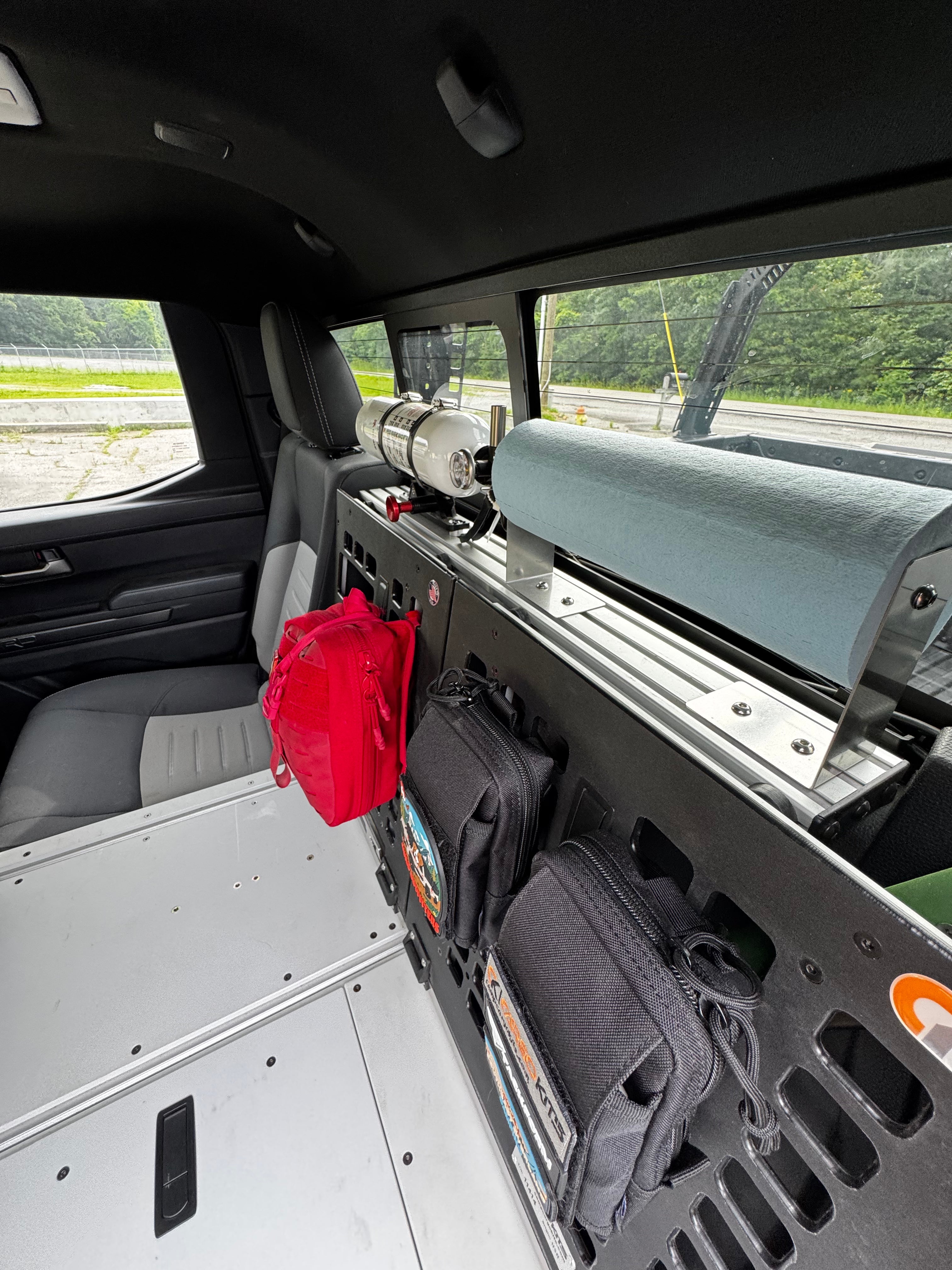 CargoKits Rear Wall MOLLE Panel — Toyota Tacoma 4th Gen.