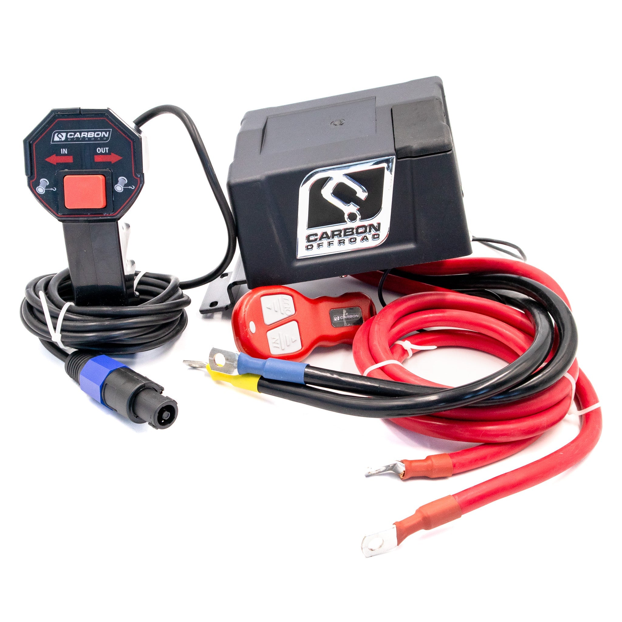 Carbon Winch 24 volt control box complete with wireless controller