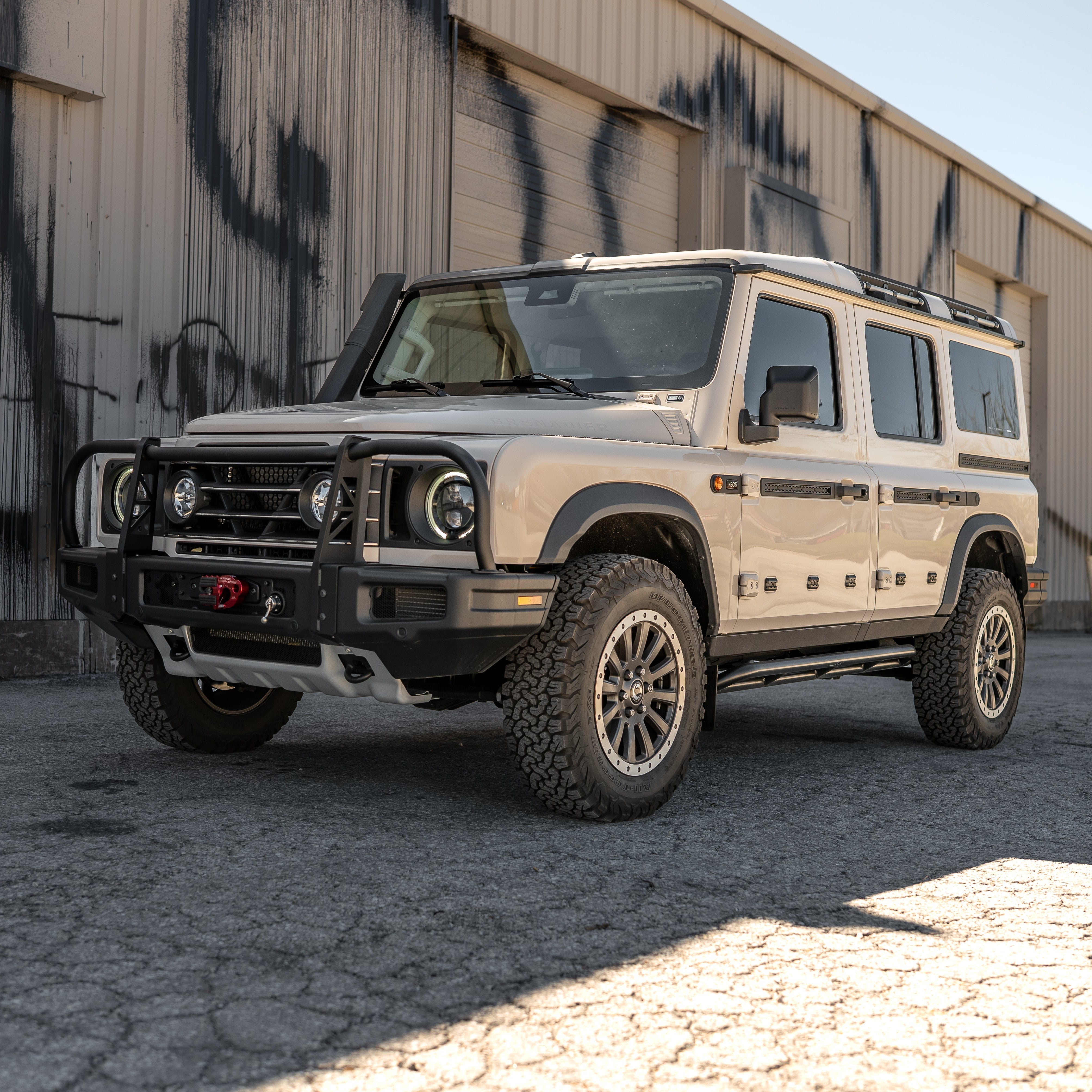 CAtuned Off-Road Ineos Grenadier Bull Bar for OEM Bumper