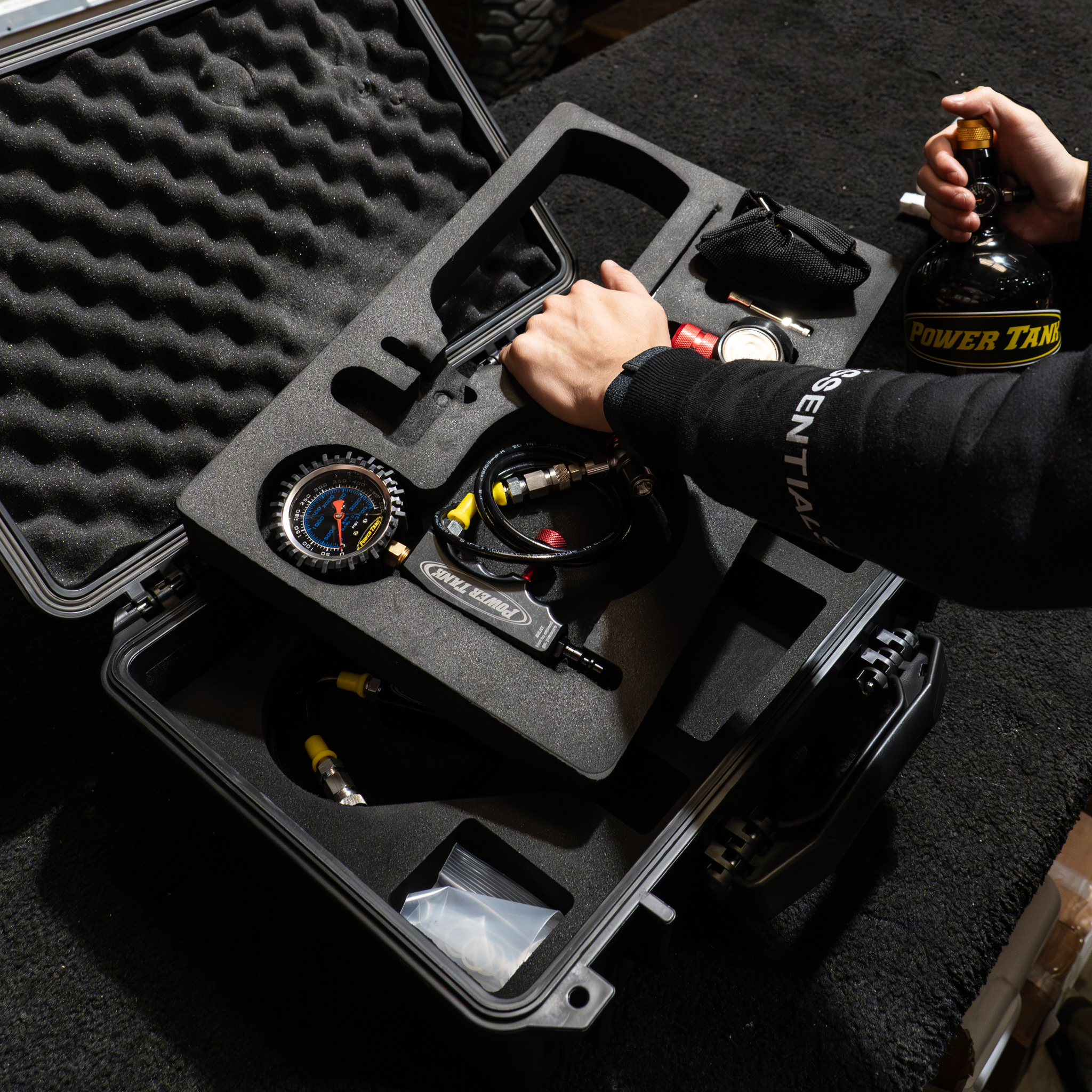 Shock Boss™ V2 - Portable Nitrogen Shock Tuning Kit