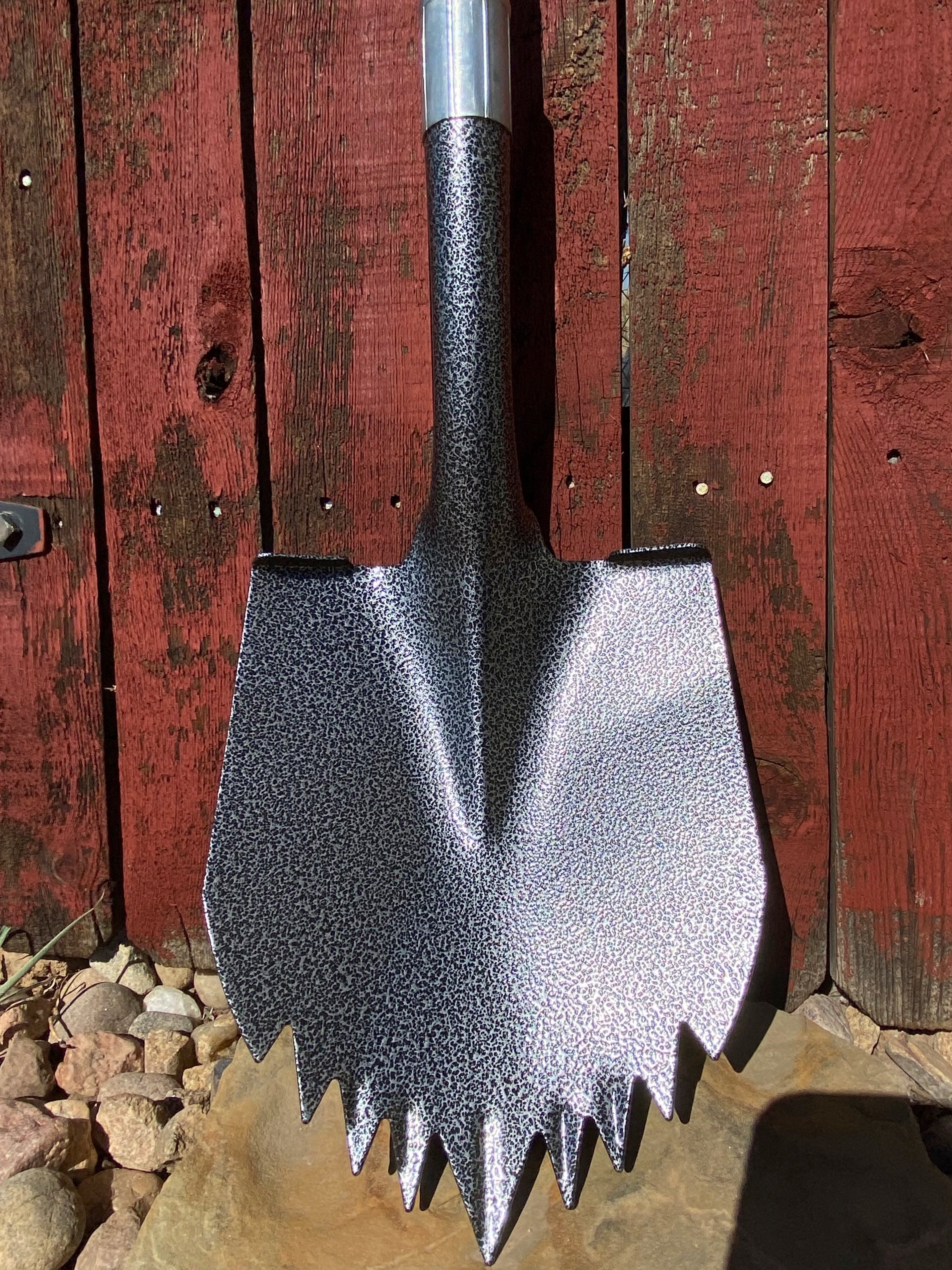 Krazy Beaver Shovel (Silver Vein Head / Black Handle 45638)  Recovery Gear, Camping gear, Shovel, Camping Krazy Beaver Tools- Overland Kitted