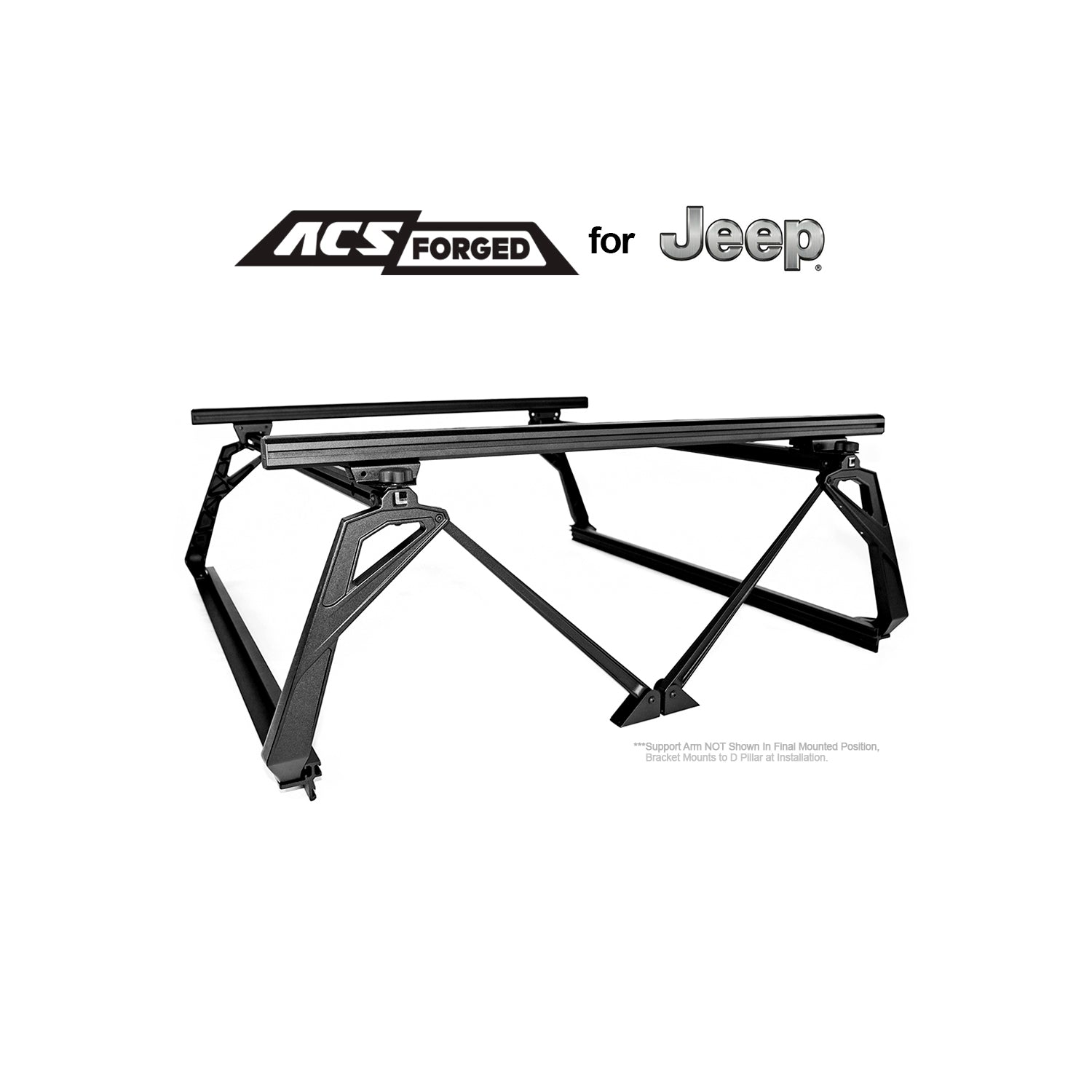 ACS FORGED Bed Rack for JEEP GLADIATOR