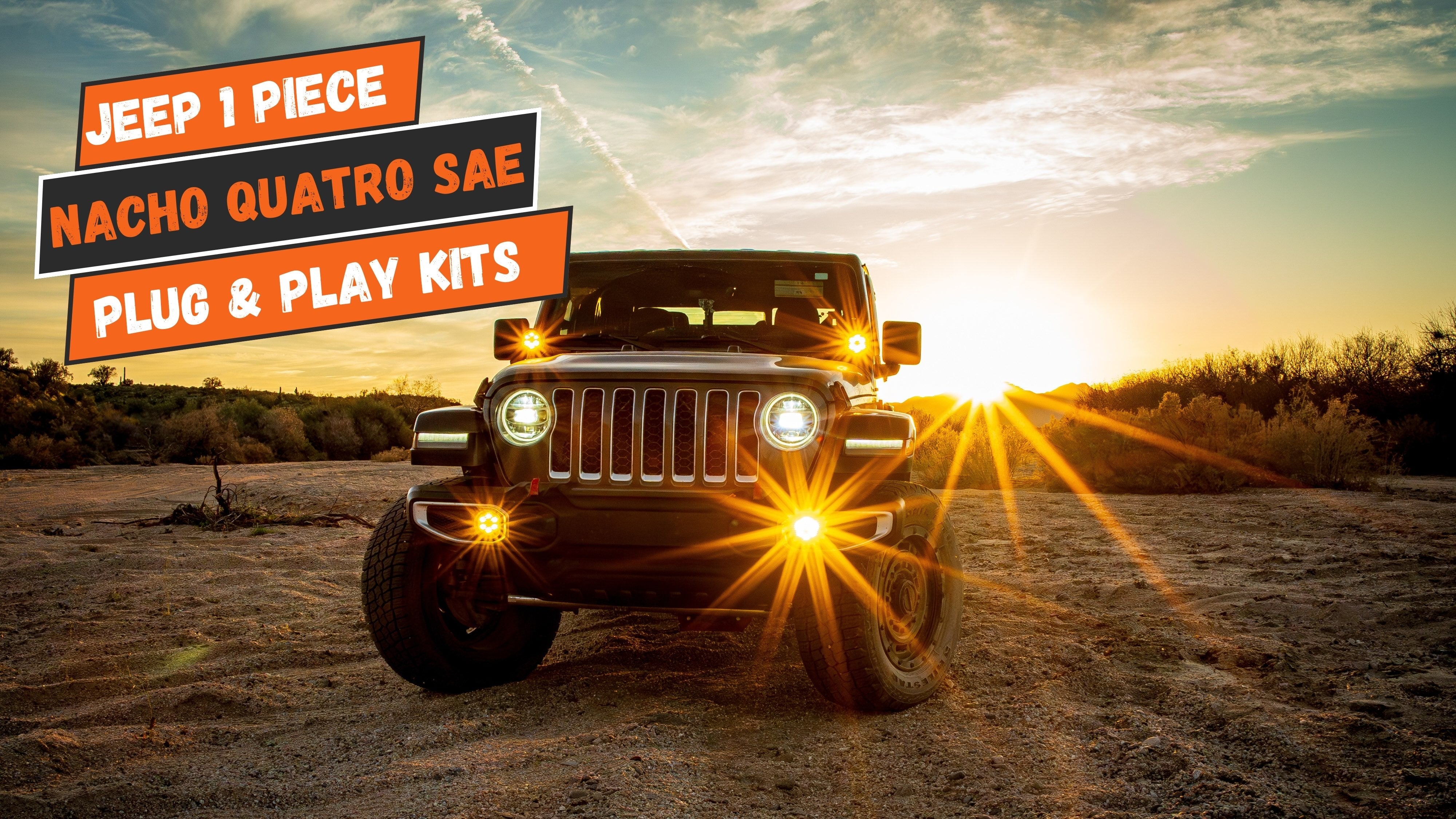 JL/JT SAE PLUG N PLAY FOG KIT