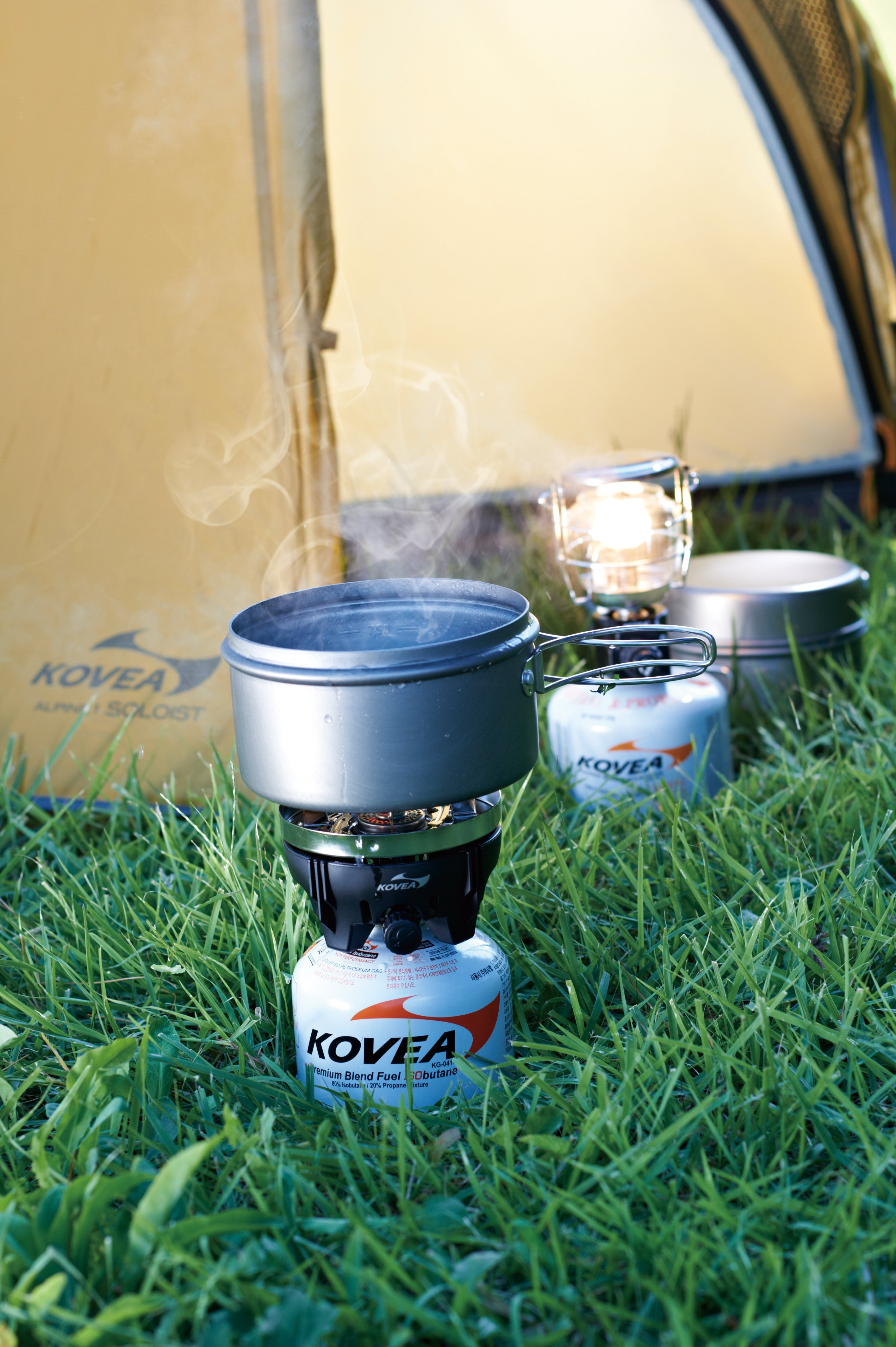 Alpine Pot, Wide Stoves Kovea- Overland Kitted