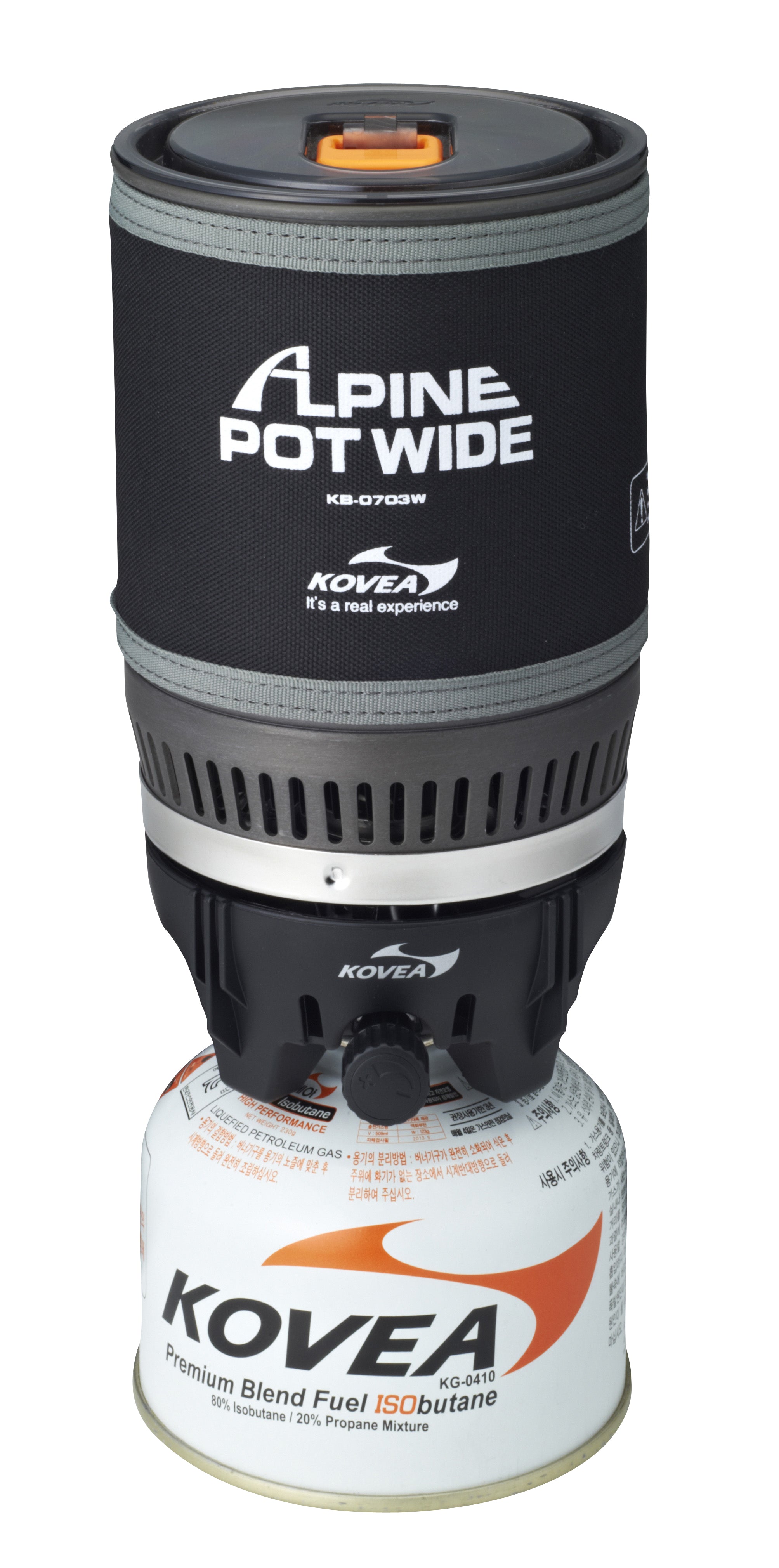 Alpine Pot, Wide Stoves Kovea- Overland Kitted