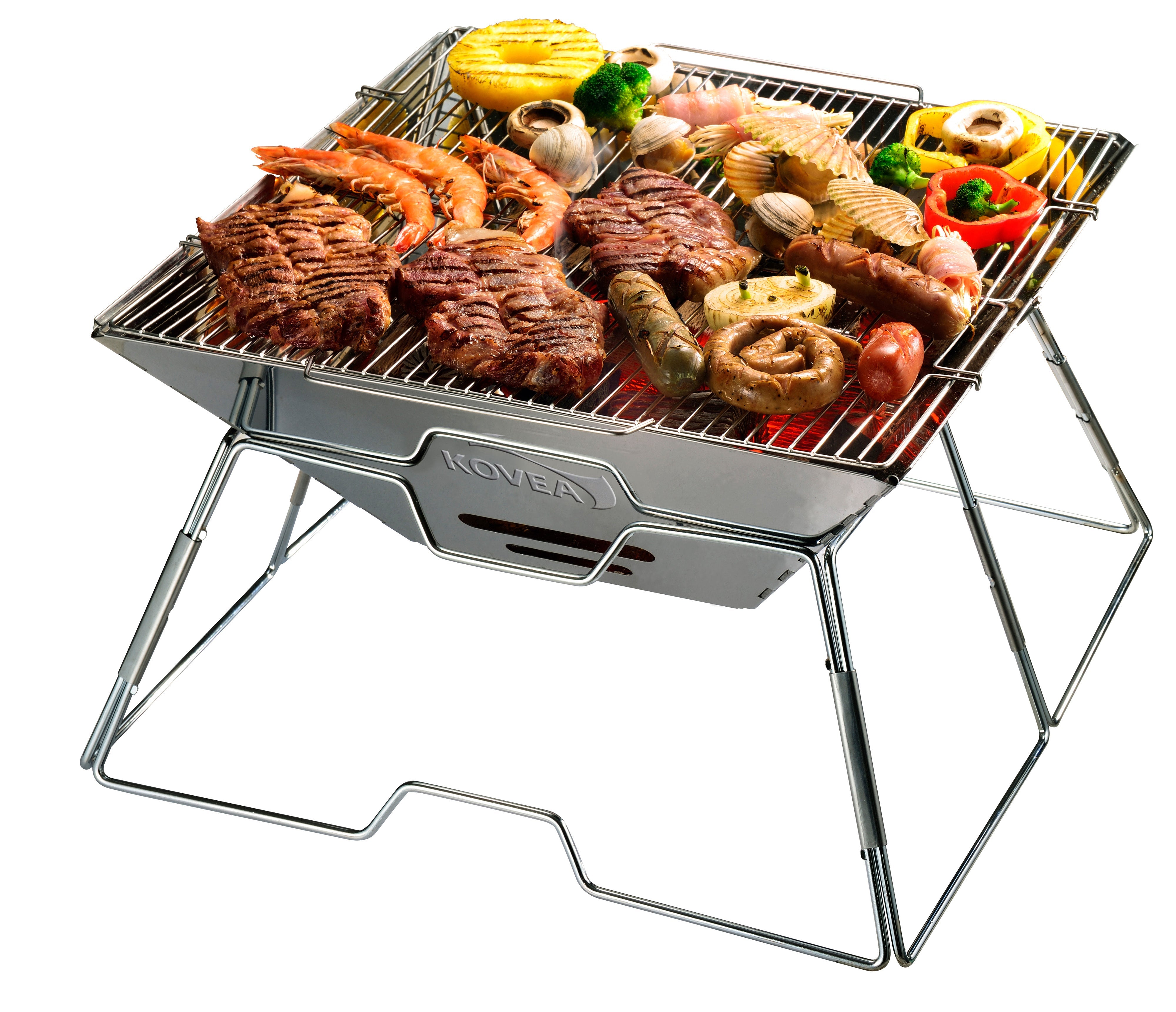 Magic III Folding BBQ BBQ Kovea- Overland Kitted