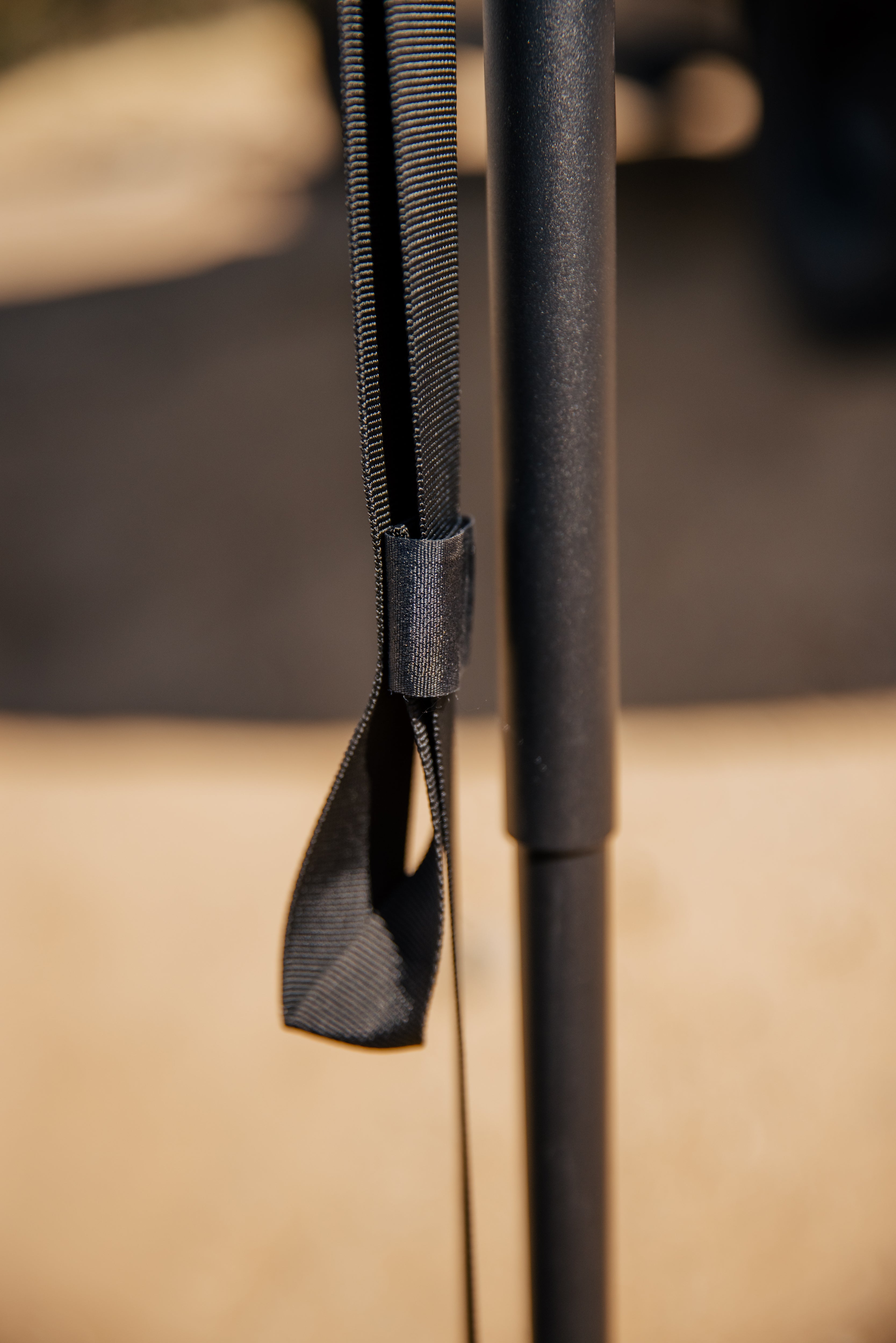 ROAM ARC 270 awning frame fully extended