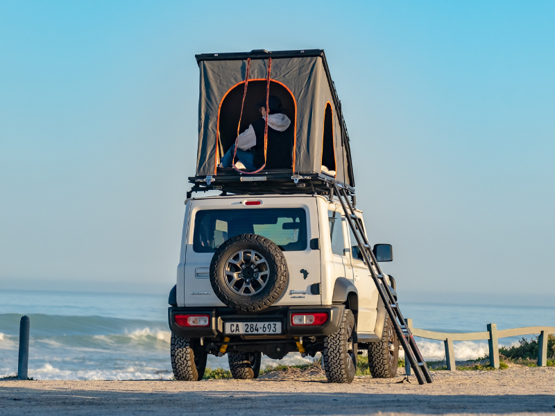 LT-50 LIGHTWEIGHT TENT Roof top tent Alu-Cab- Overland Kitted