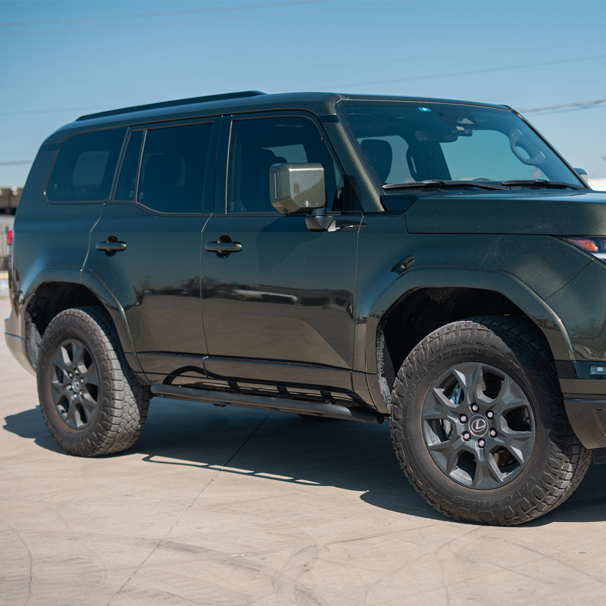 Trail Edition Rock Sliders For 2024+ Lexus GX 550