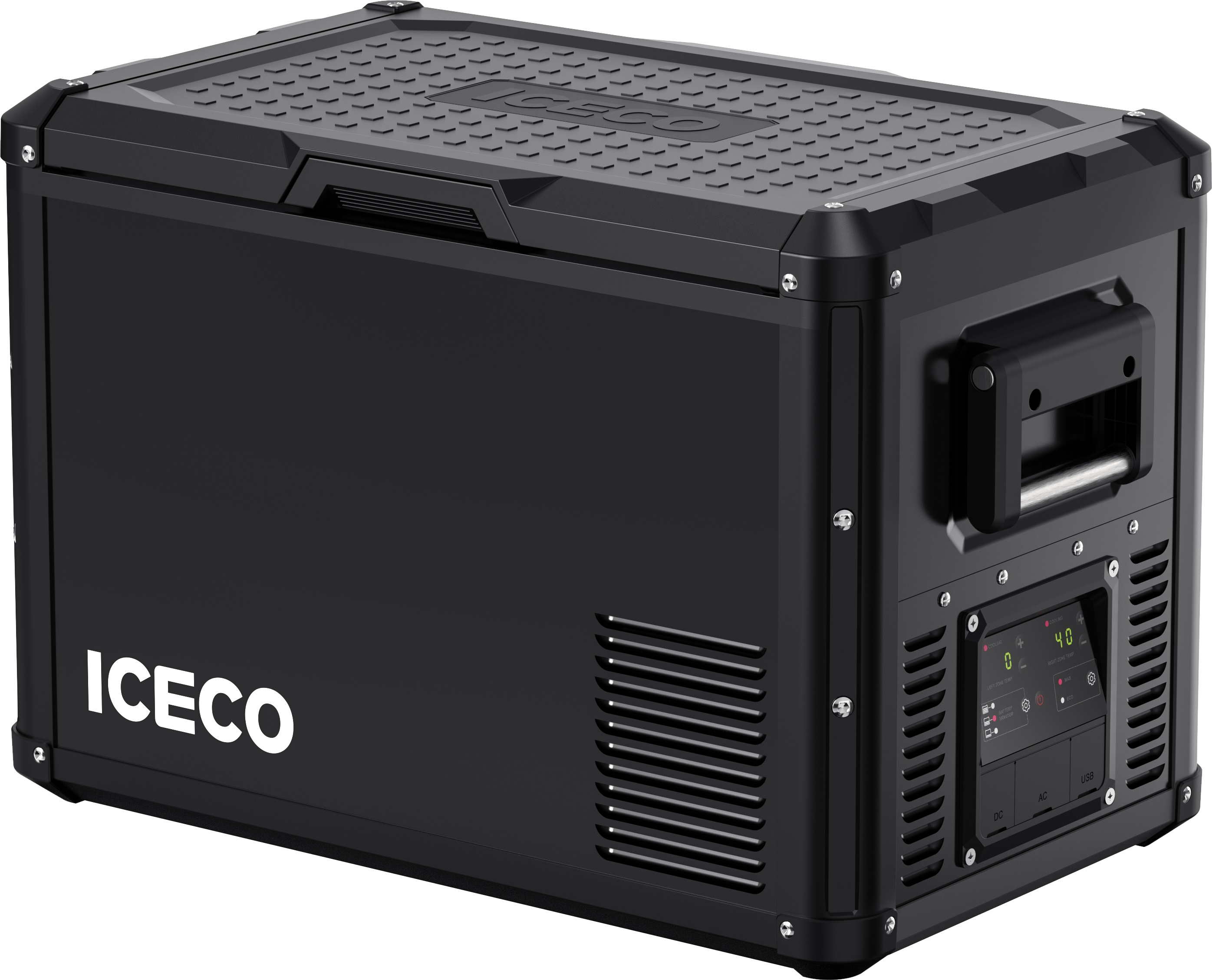 Black VL45PROD Fridge Freezer Iceco