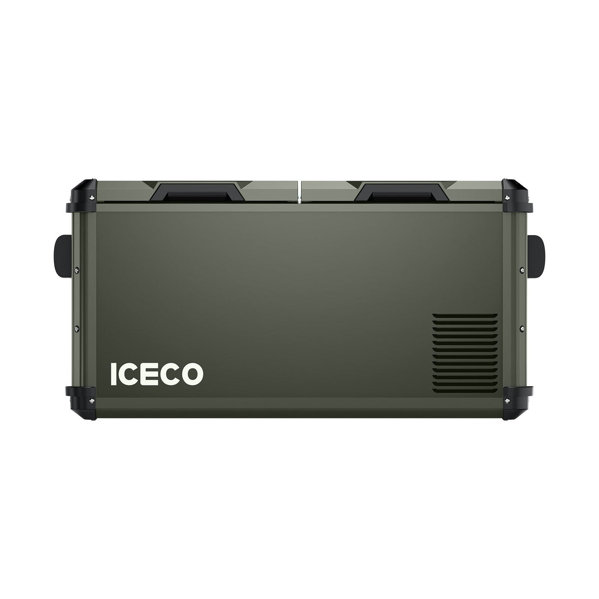 Olive ICECO VL75ProD, front view with side handles