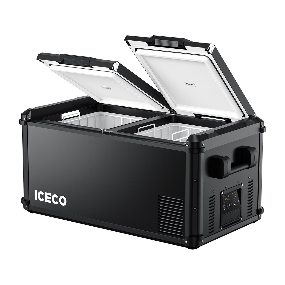 ICECO VL90ProD with both lids open