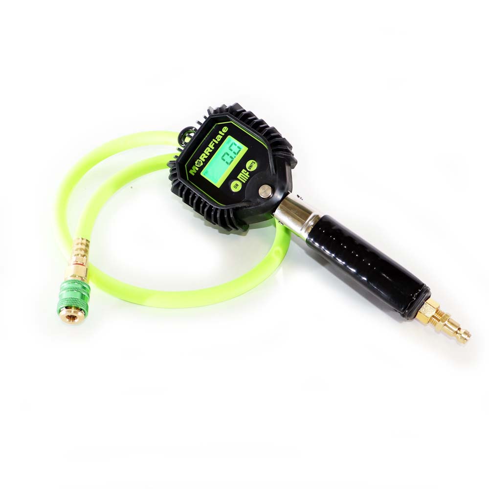 MORRFlate shop single tire inflator, front view