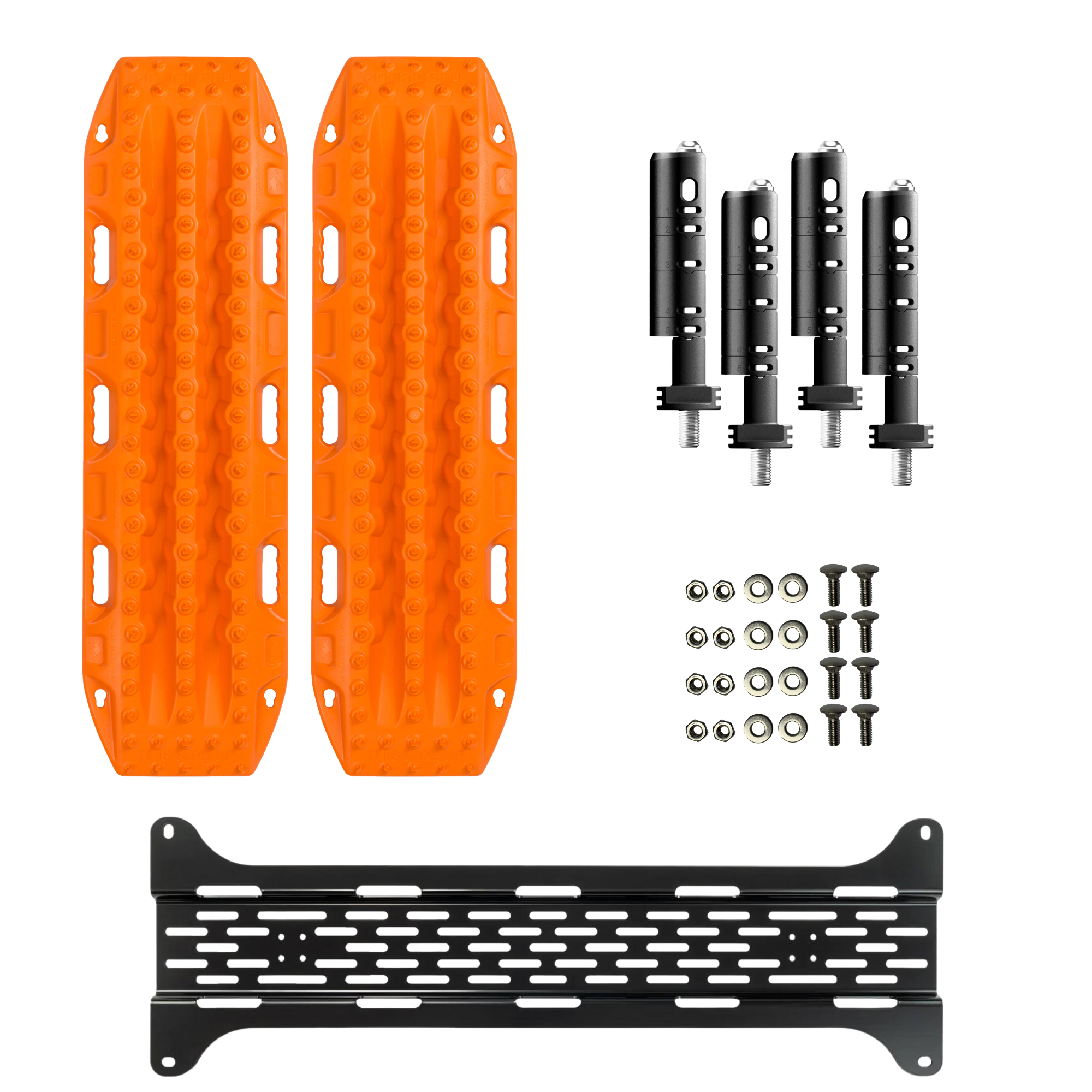 Maxtrax Overland Kitted MKII Mounting Plate Bundle