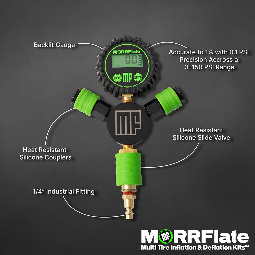 MORRFlate Stubby 4-Tire Inflation & Deflation Manifold