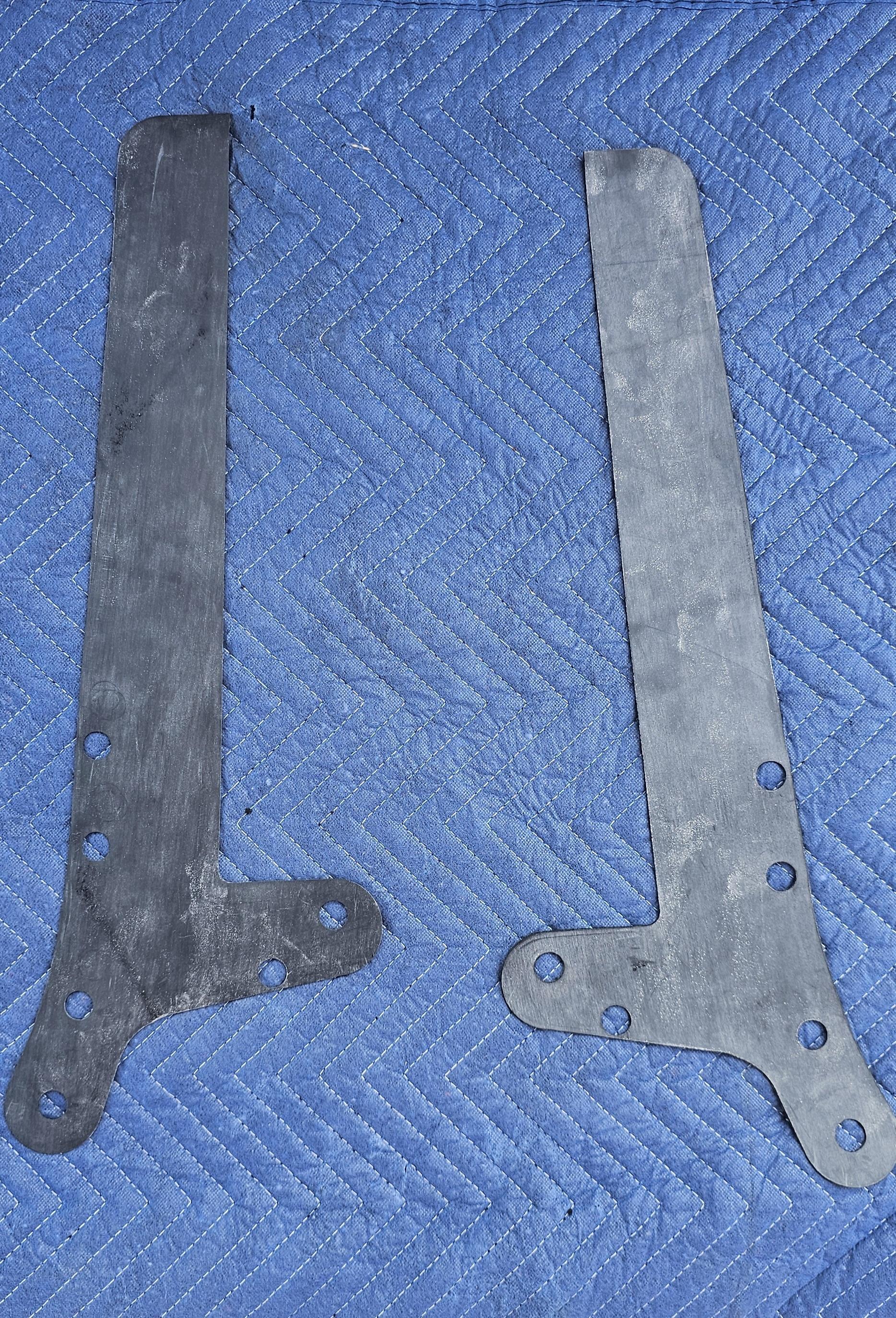 Jeep Wrangler JK Windshield Mount for Hyperion V48 - Raw Aluminum